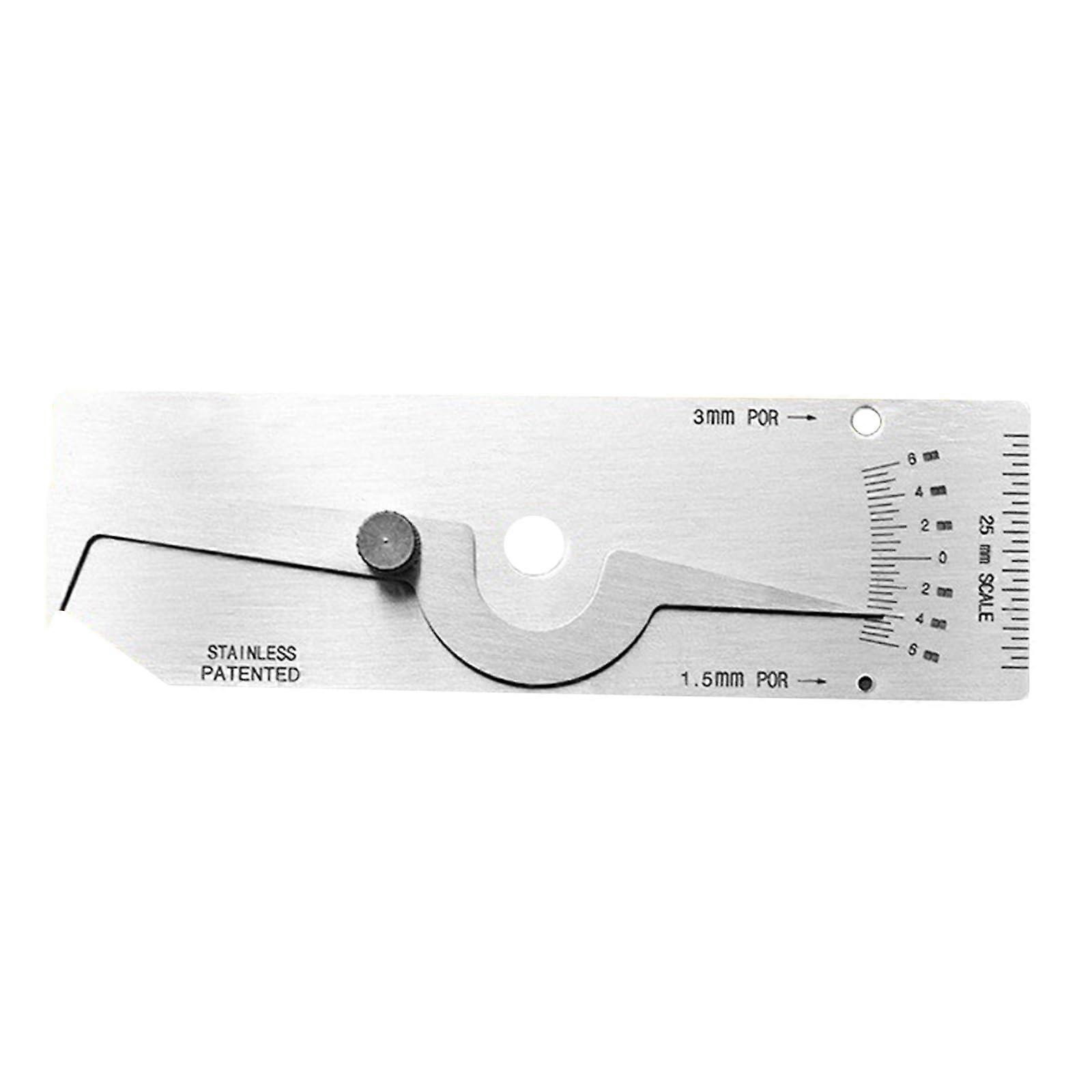 precision depth gauge, height gauge, welding gauge, vise for milling table, height, undercut, woodworking, hand tool type A