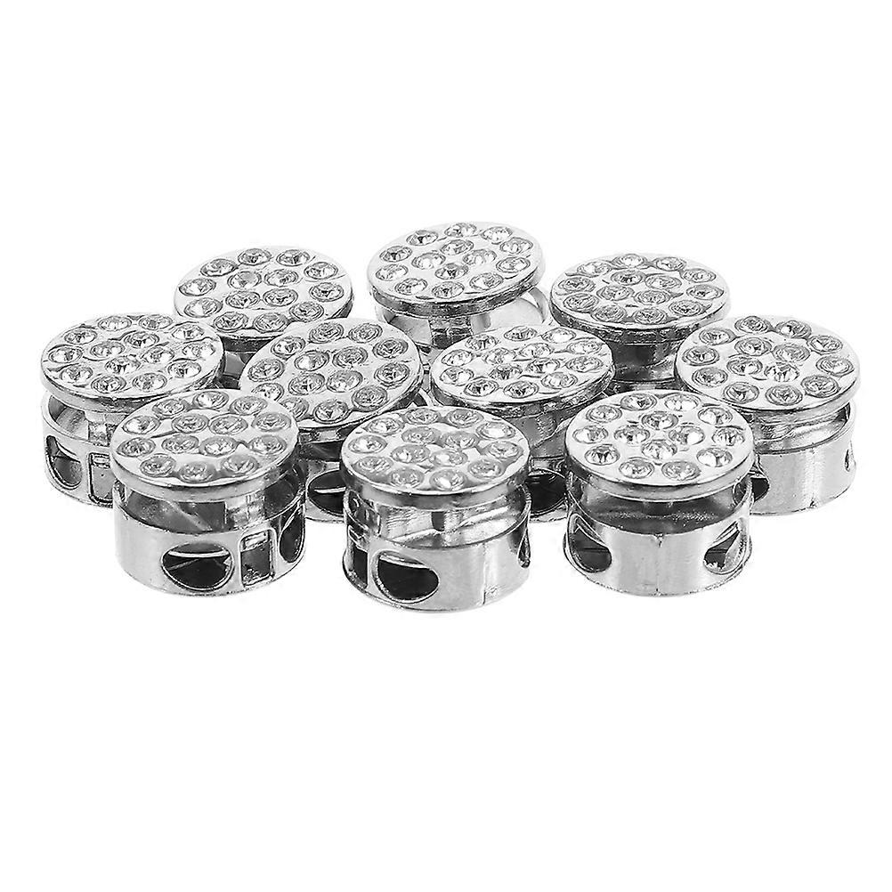 Cord Lock Spring Elastic Fastener Toggles Sportswear 12Pack