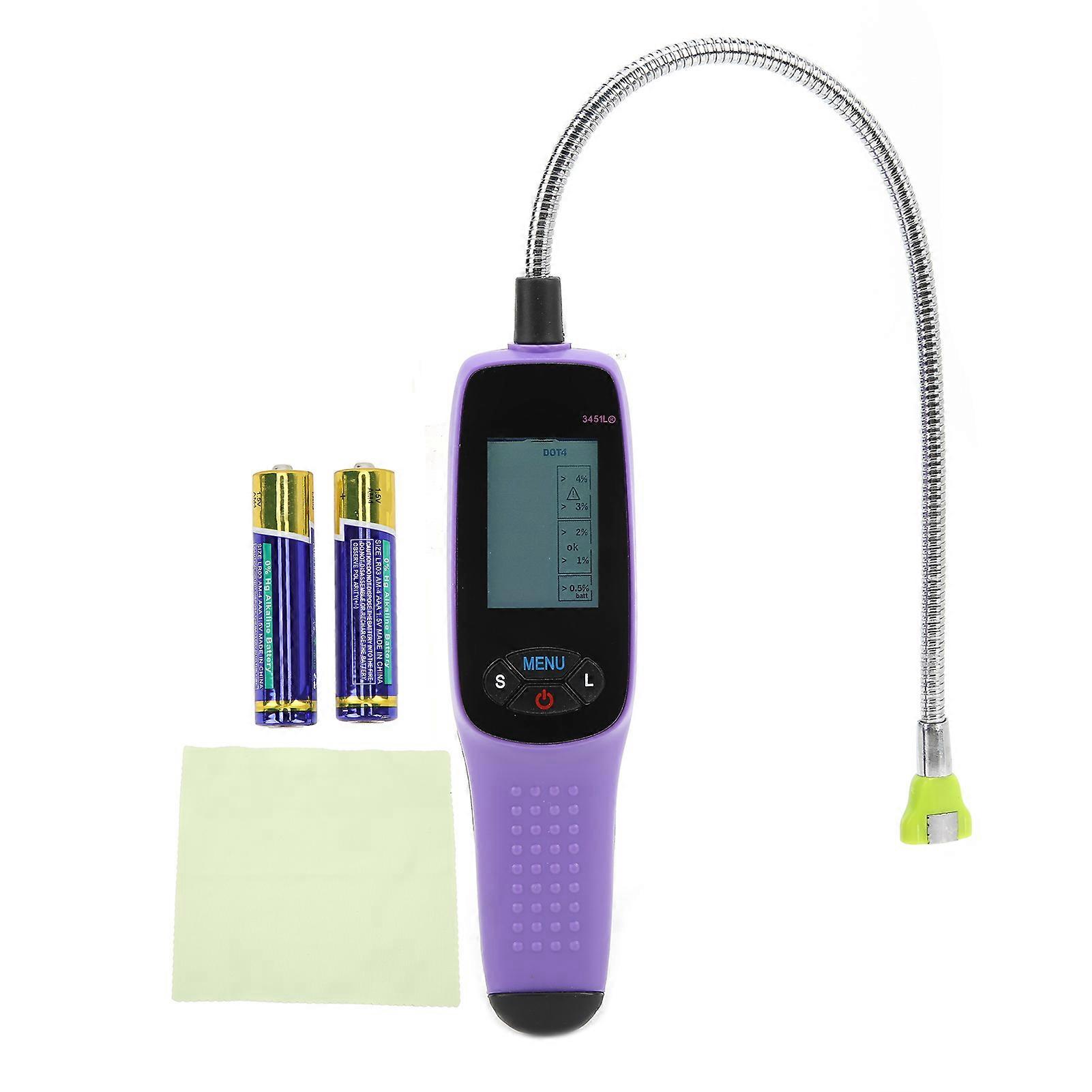 Brake Fluid Tester Oil Detection LED Car Testing Diagnostic Repair Tool for DOT3 DOT4 DOT5
