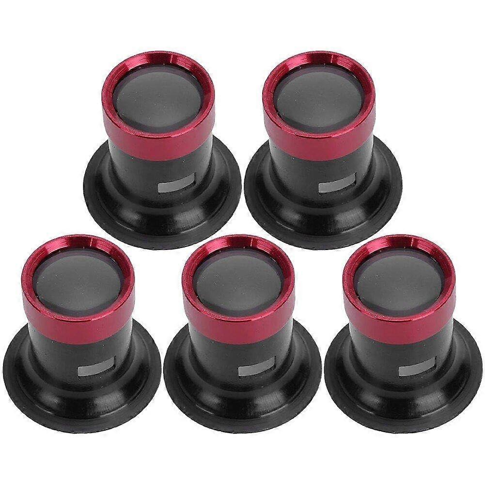 5 Pcs Aluminum Alloy Magnifying Glass Box Lens Tool Loupe Magnifier Accessory For Watchmaker