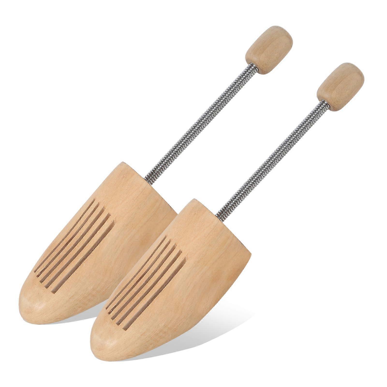 Shoe Stretcher Wooden Spiral Spring for Boots 16/20 UK