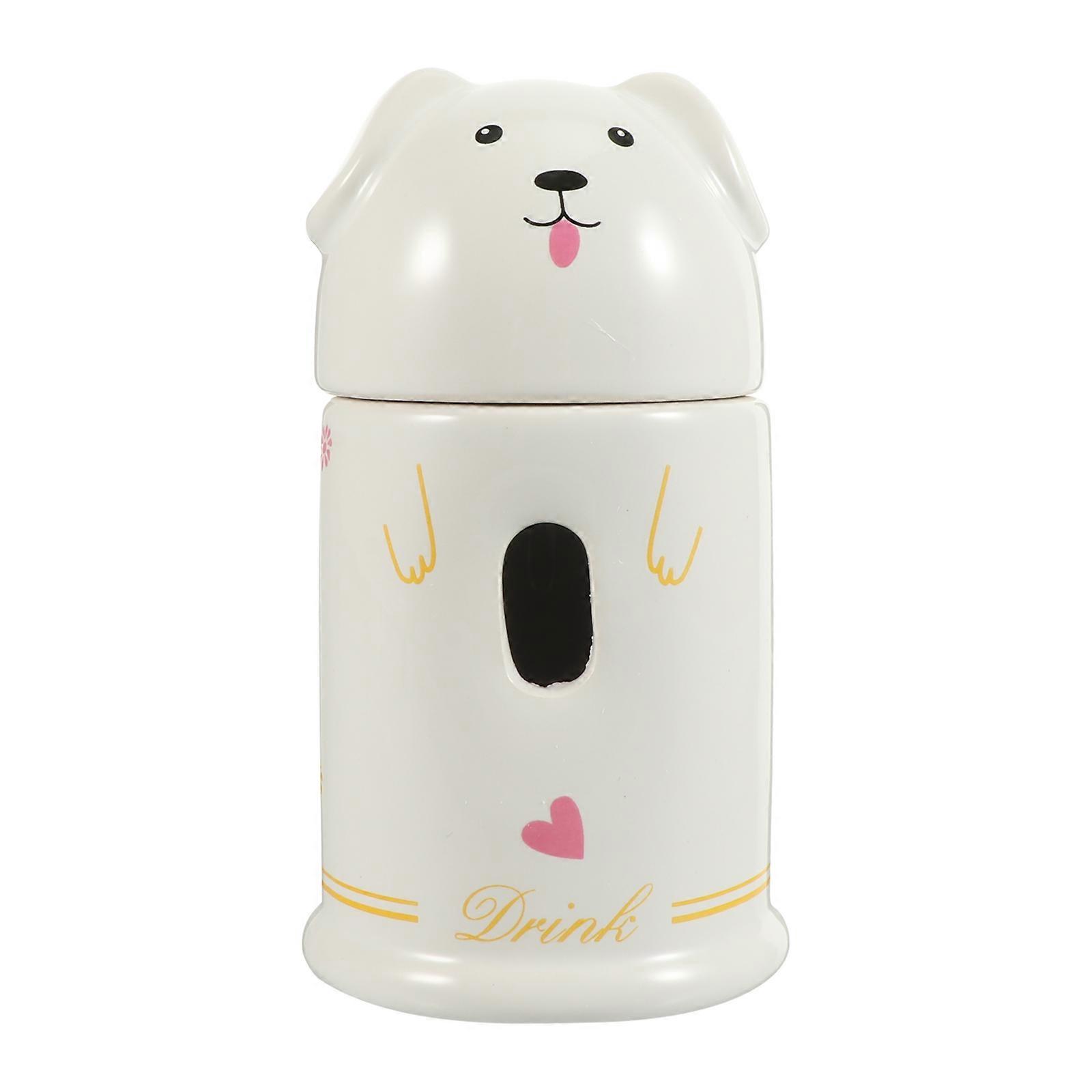 Durable Hamster Drinking Bottle Stand with Adorable Cartoon Design – Practical Water Dispenser Holder for Hamsters, Mice, Gerbils, Rabbits, and