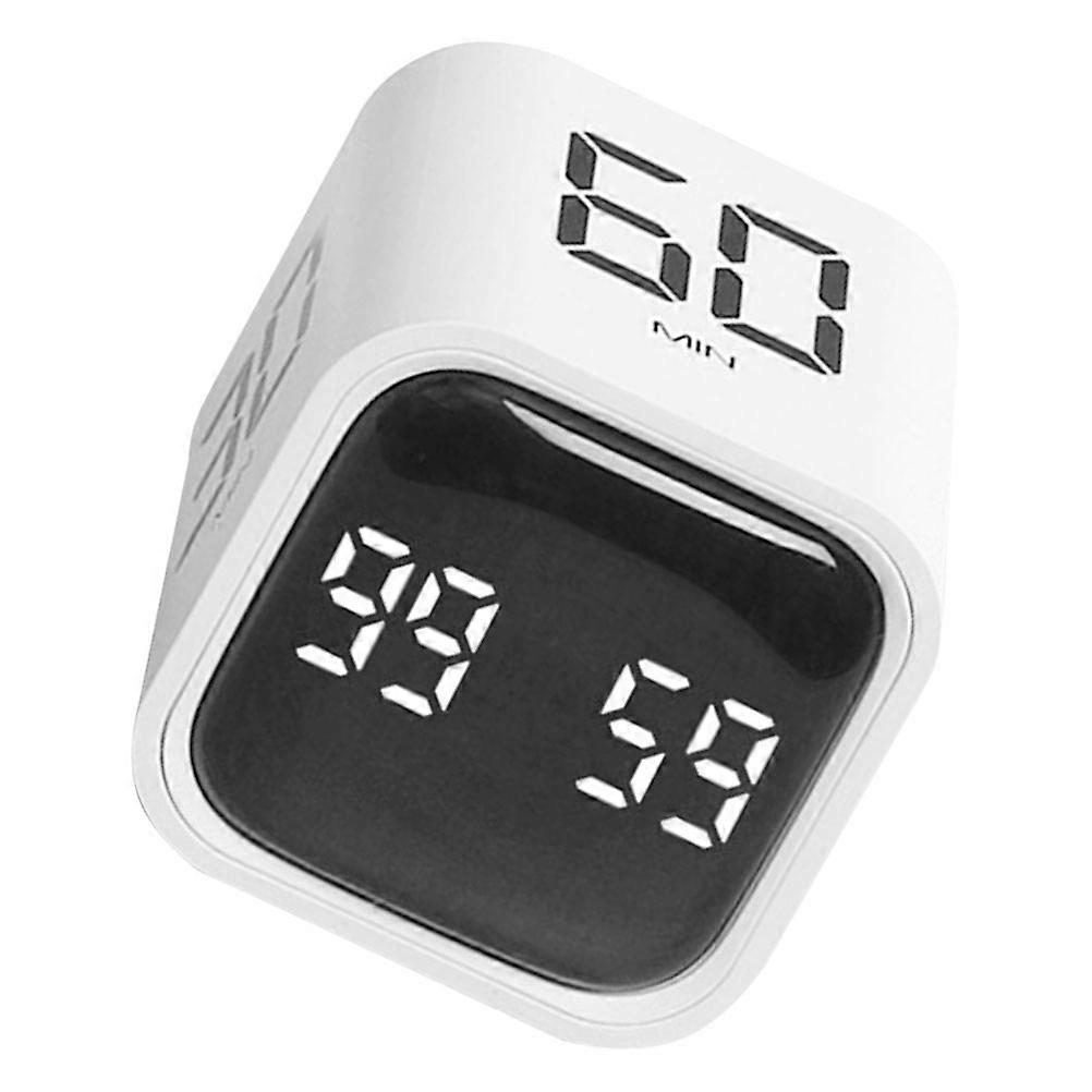 Household Timer Cube Timer for Kitchen Used Timer Cooking Baking 4.60X4.40X4.40CM Compact Design 1Pcs