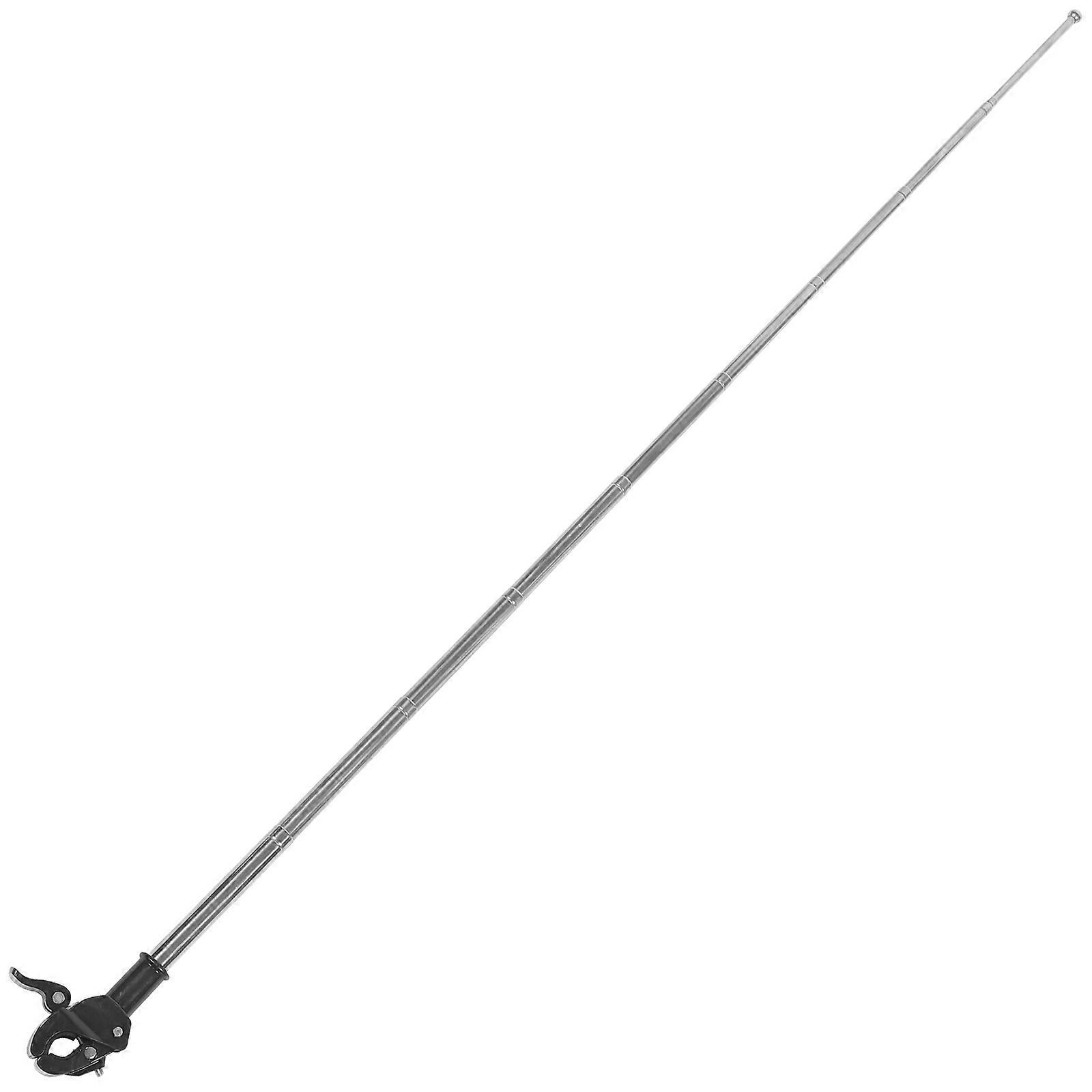 Mounting Flagpole Bracket Car Flag Mount Tool Motorcycle Cylindrical Shape 1Pcs