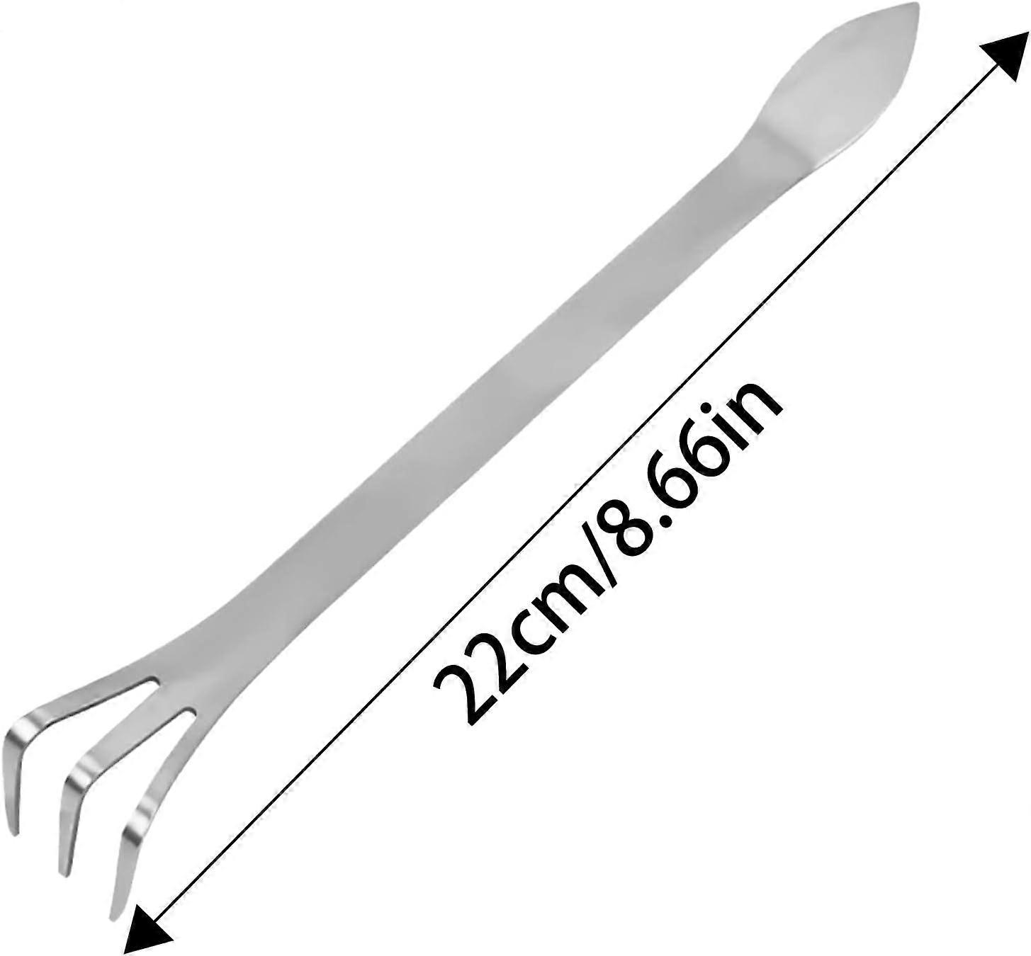 Root Rake - Stainless Steel Small Hand Rake with Ergonomic Handle ...