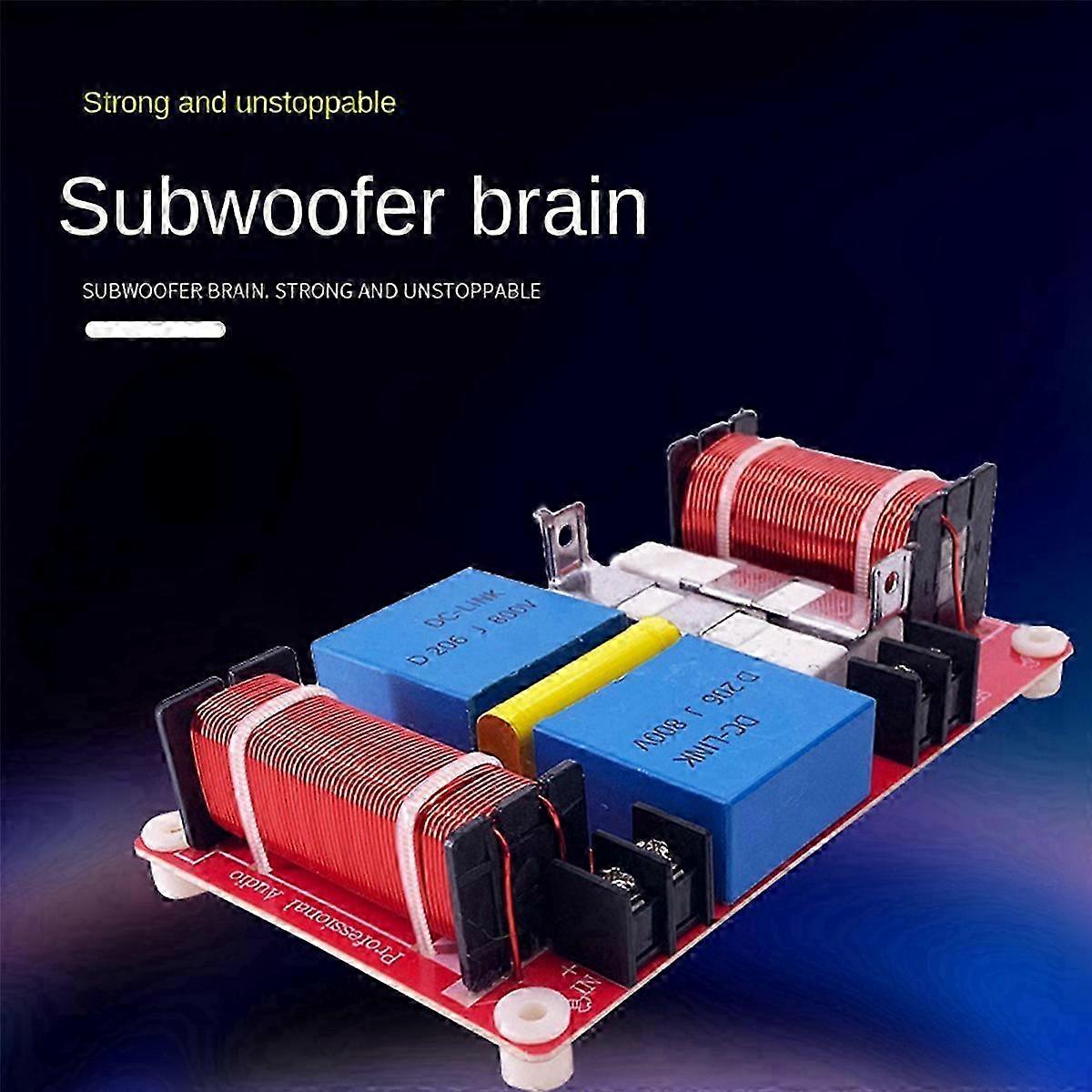 2X 400w Bass Audio Crossover Subwoofer Crossover Hifi High Fidelity Crossover Filter