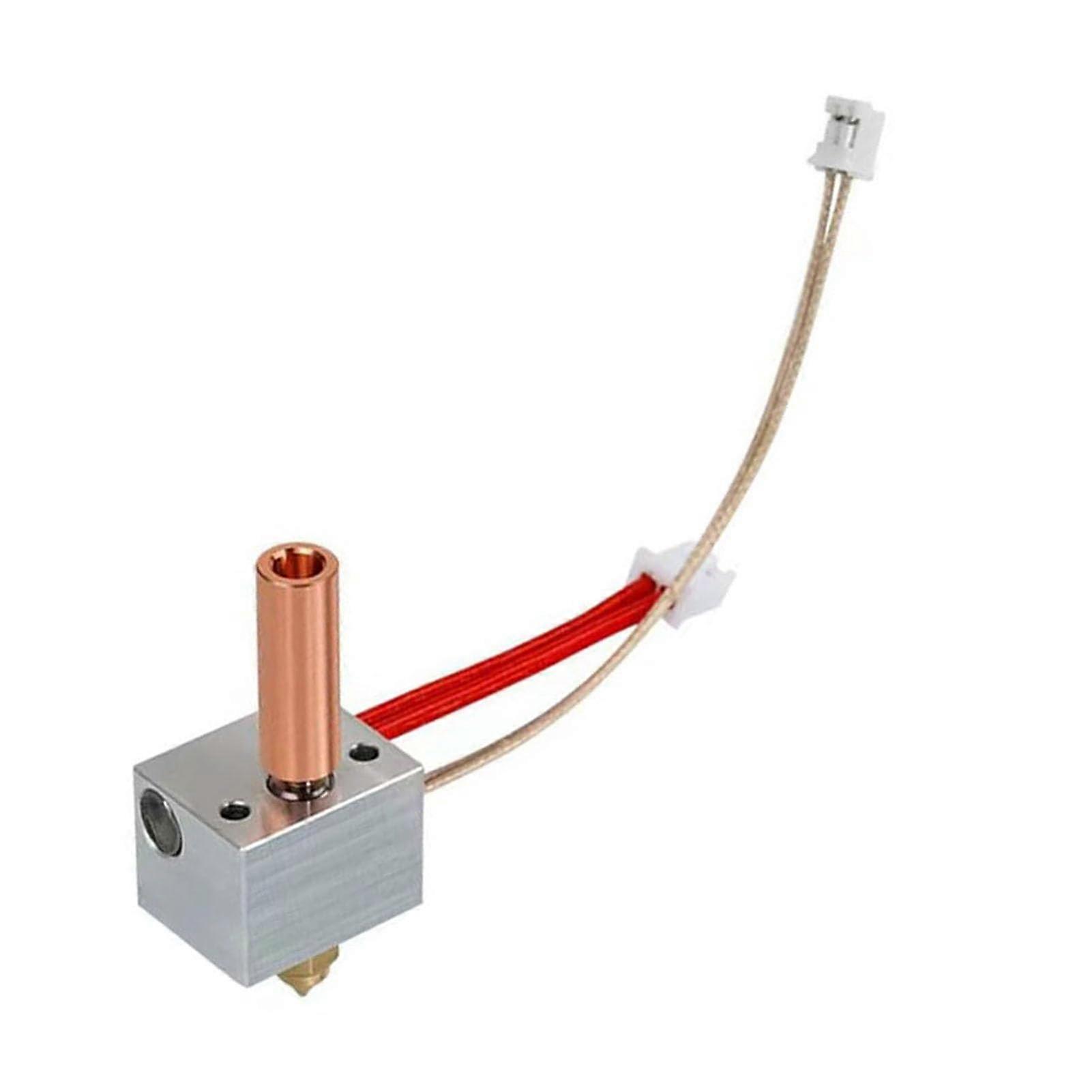 Upgrade your 3D printer with our 50W Hot End Kit, 24V, 4 Metal Nozzles, Throat Bi for 4 and Two Decorative Extruders, Improve Your 3D Printing Now.