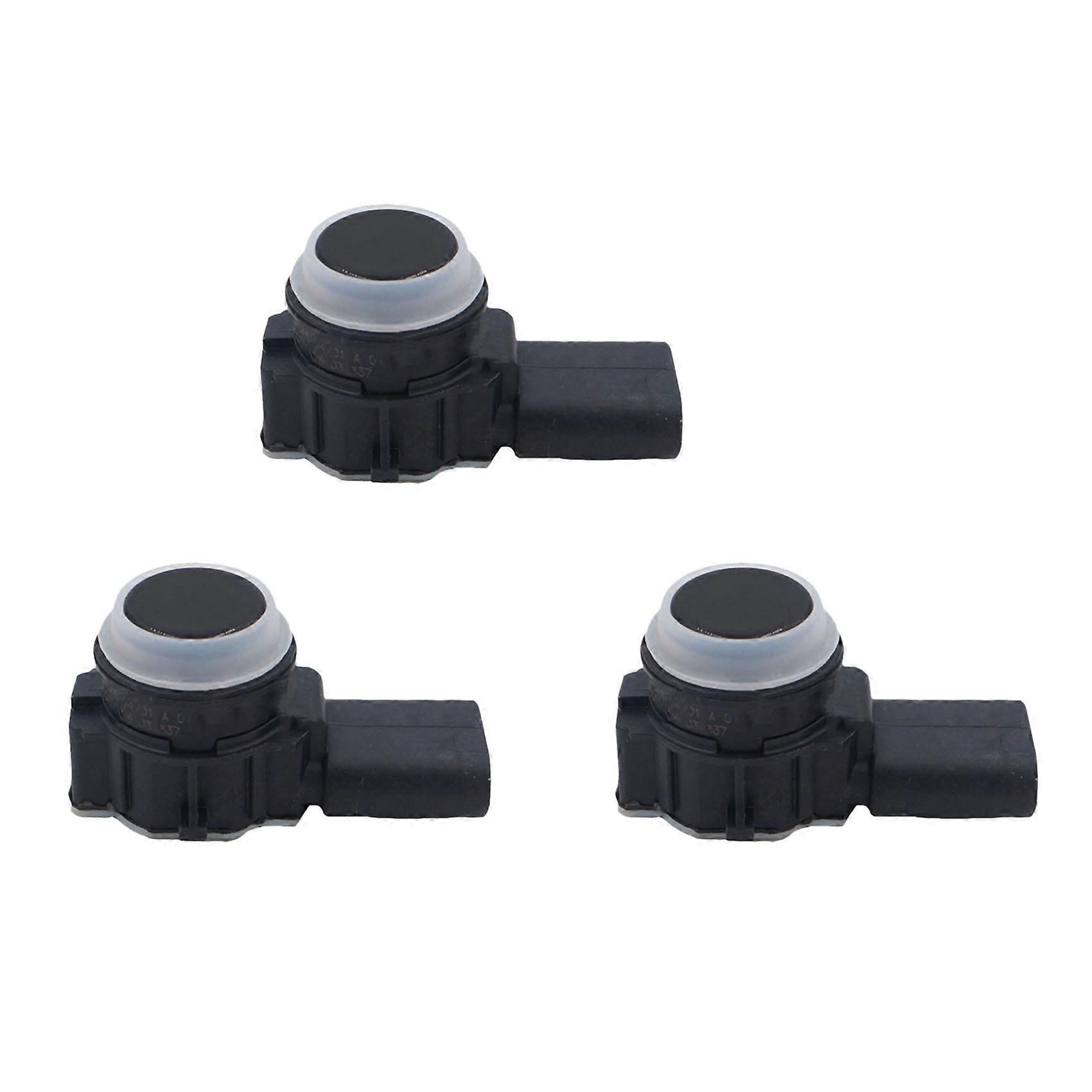 Sensor de estacionamiento del parachoques del automóvil 3X Sensor de estacionamiento Sensor de asistencia de estacionamiento para Tesla Model S X 1048474-01-A 0263033337