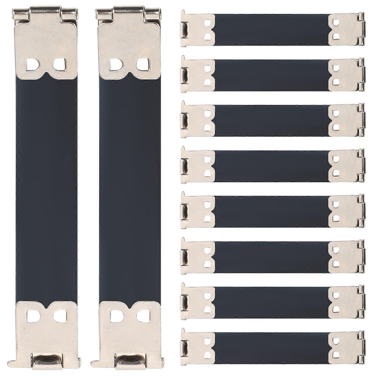 20Pcs Metal Internal Flex Frame Handbag Hinges Spring Clip Craft Handbag Accessories