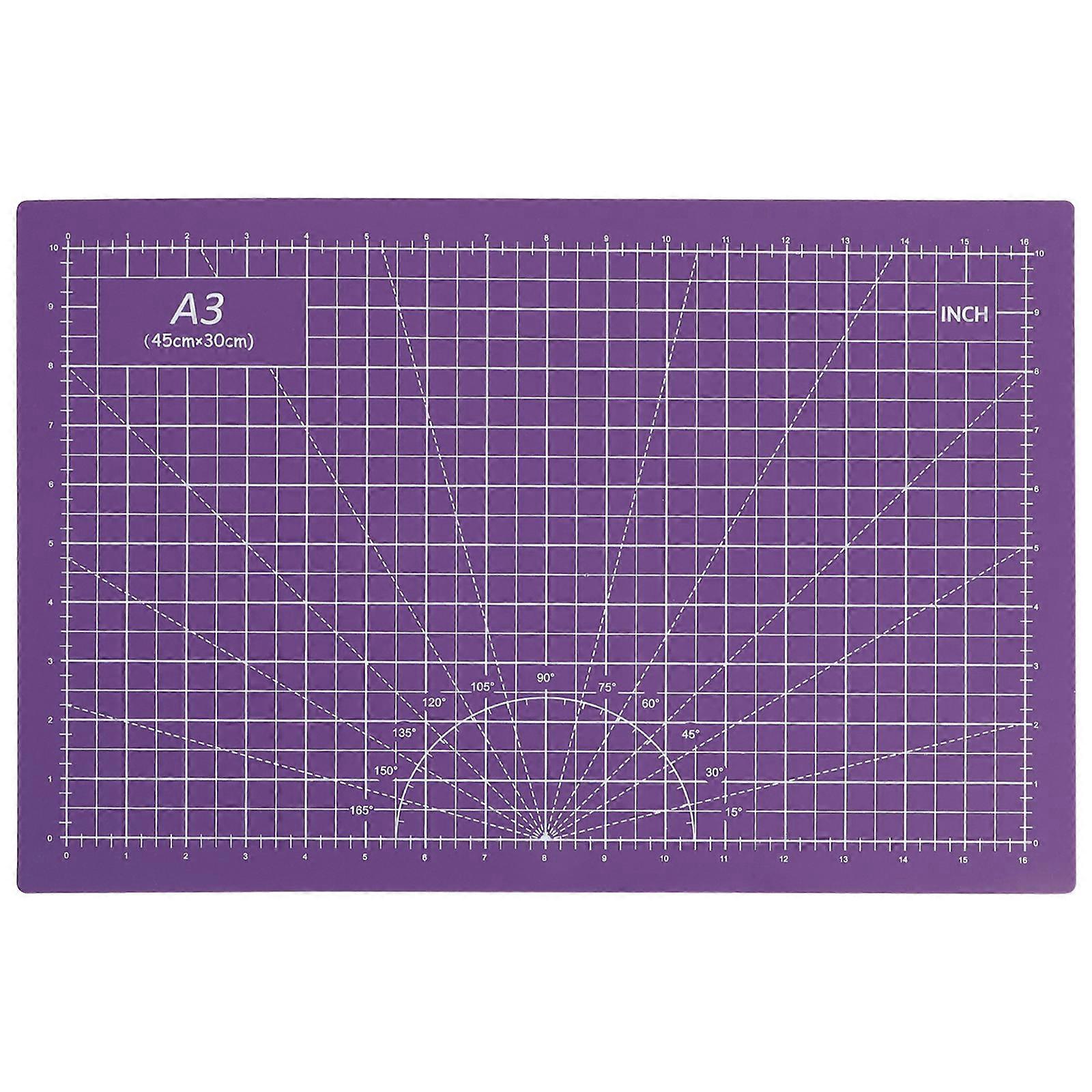 Self PVC Cutting Mat for Crafts, Quilting & DIY Projects – Double Sided with Accurate Scale for Precision Cutting