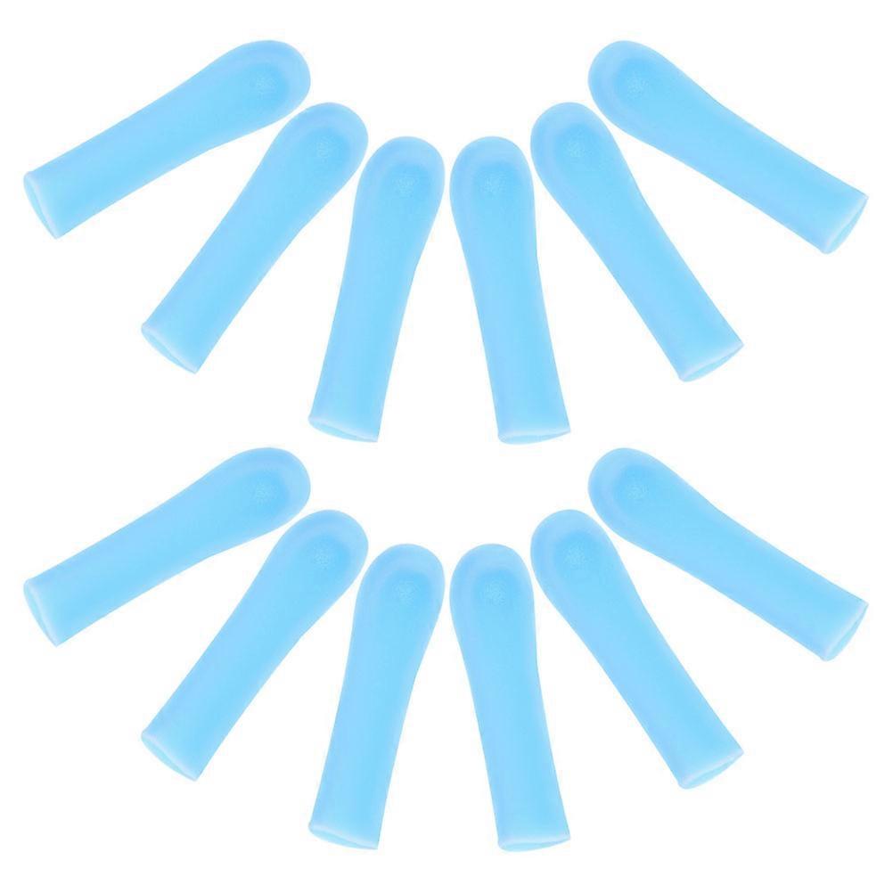 12pcs Reusable Silicone Ear Spoon Sleeves for Ear Wax Removal – Soft, Comfortable, Easy to Clean and Maintain