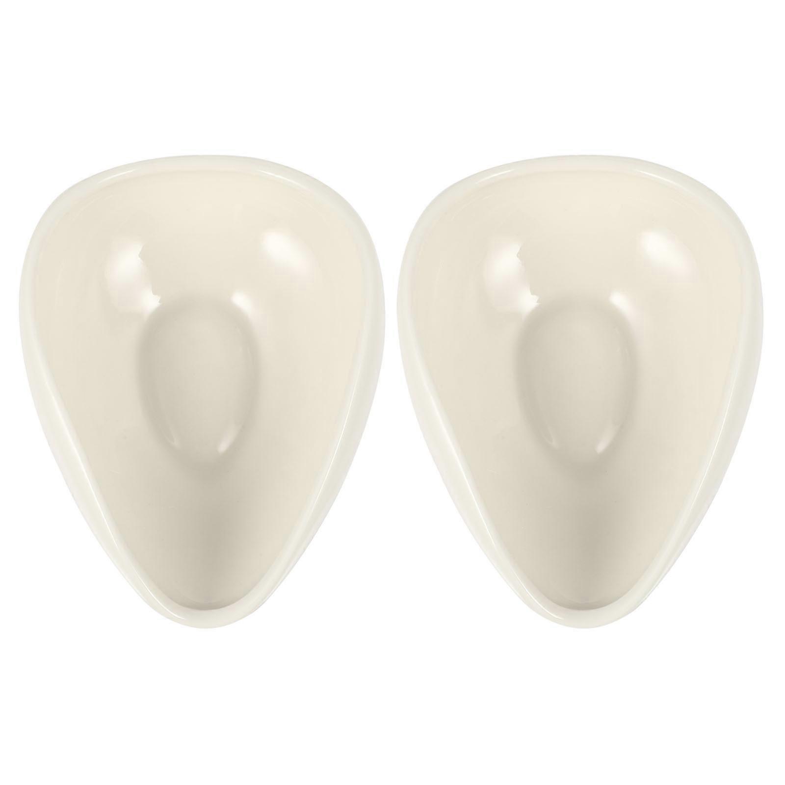 Ceramic Tea Spoon Set 2pcs Teaware Accessories for Home, Office, Tea House, Restaurant Use for Tea, Coffee, Bath Salts, Nuts
