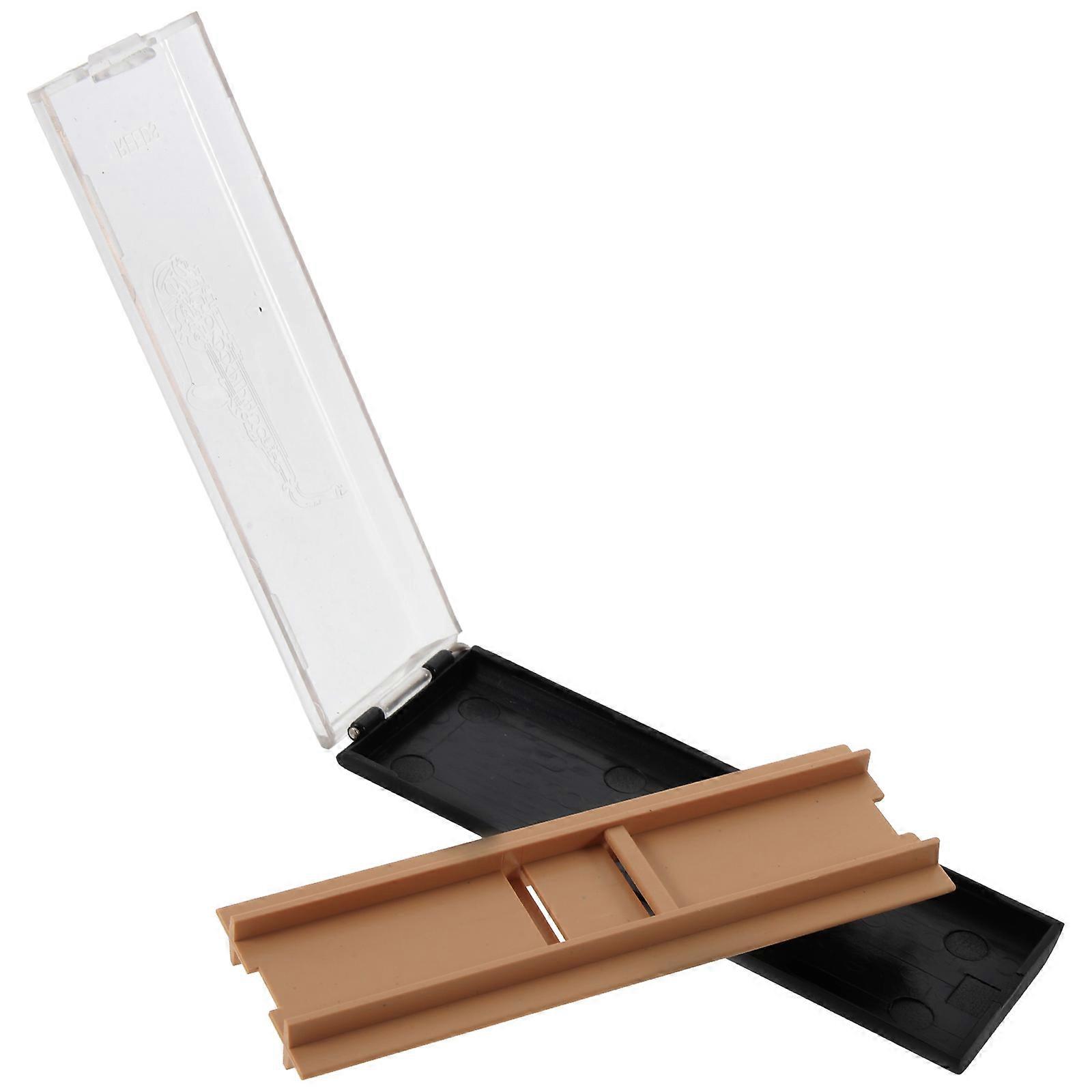 Instrument Storage Box Oboe Reed Protection Travel Practice Performance 3.4x1.2x10cm Rectangular Simple Design 1Pcs