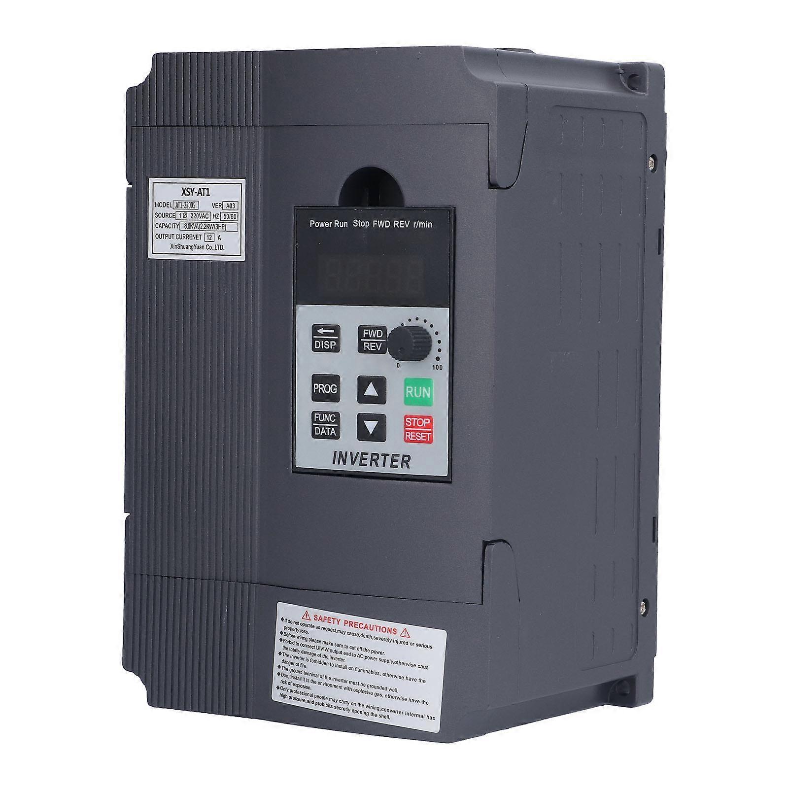 Variable Frequency Drive Converter Single Phase 1 in 3 Out Controller AC 220V for Motor CNC