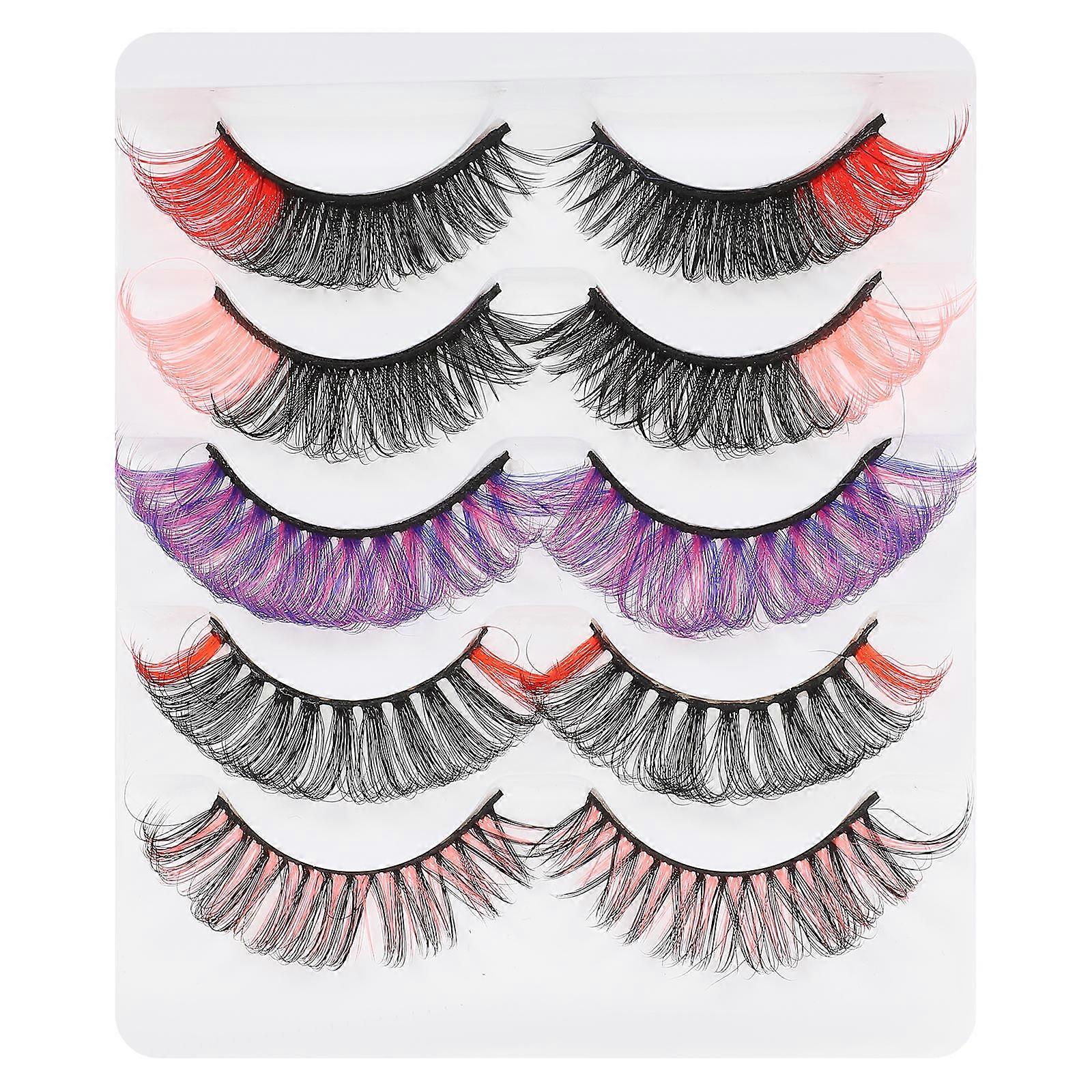 Creative Synthetic Mixed D Curl Fake Eyelashes Box for Women – Natural & Comfortable Everyday Makeup for Party and Daily Use