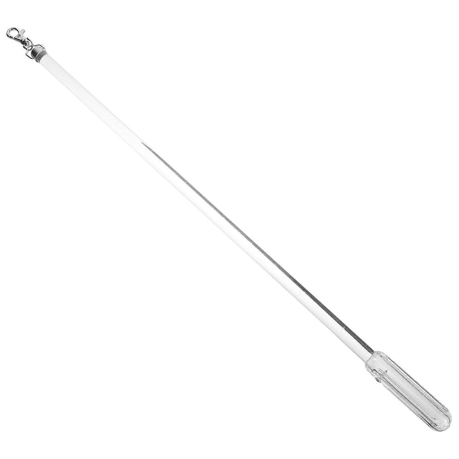 Curtain Pull Wand for Venetian Blind Silver Acrylic Reusable Pull Rod Easy to Use 7.5 Inches