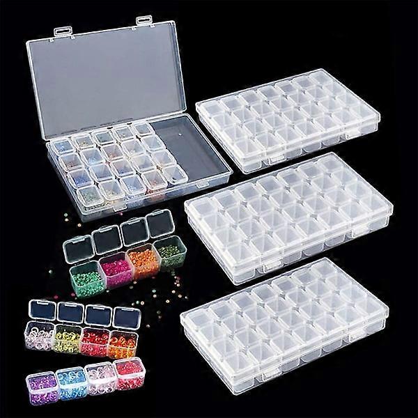 28 boxes with accessories plastic boxes packed and disassembled 4 pieces combination without disassembly