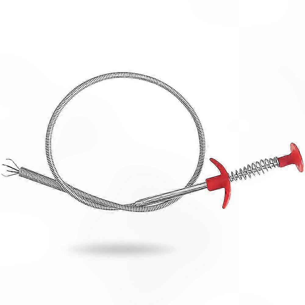 60cm Drain Cleaning Tool Claw Pick Snake for Unclogging Pipes