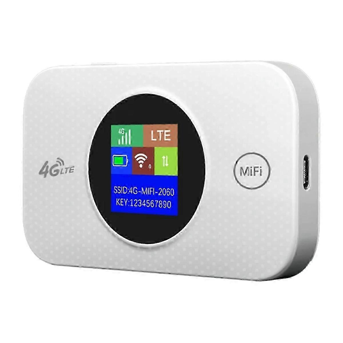 MF968 4G WIFI Hotspot 4G SIM WIFI Router with Sim Card Slot 4G Mini LTE Router Travel WiFi Router 3000mah