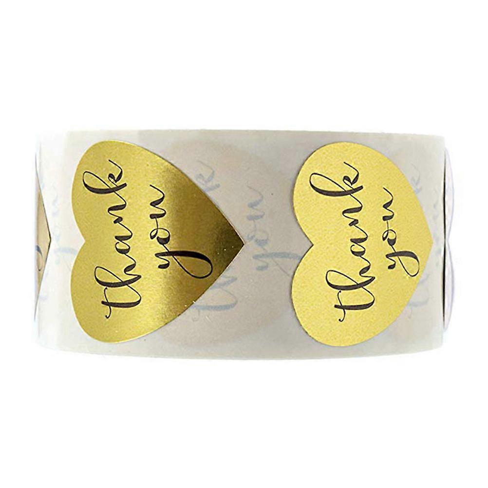 Gift Stickers 500Pcs Multi Color Featuring Cute Thank You Design and Versatile Use for Decor