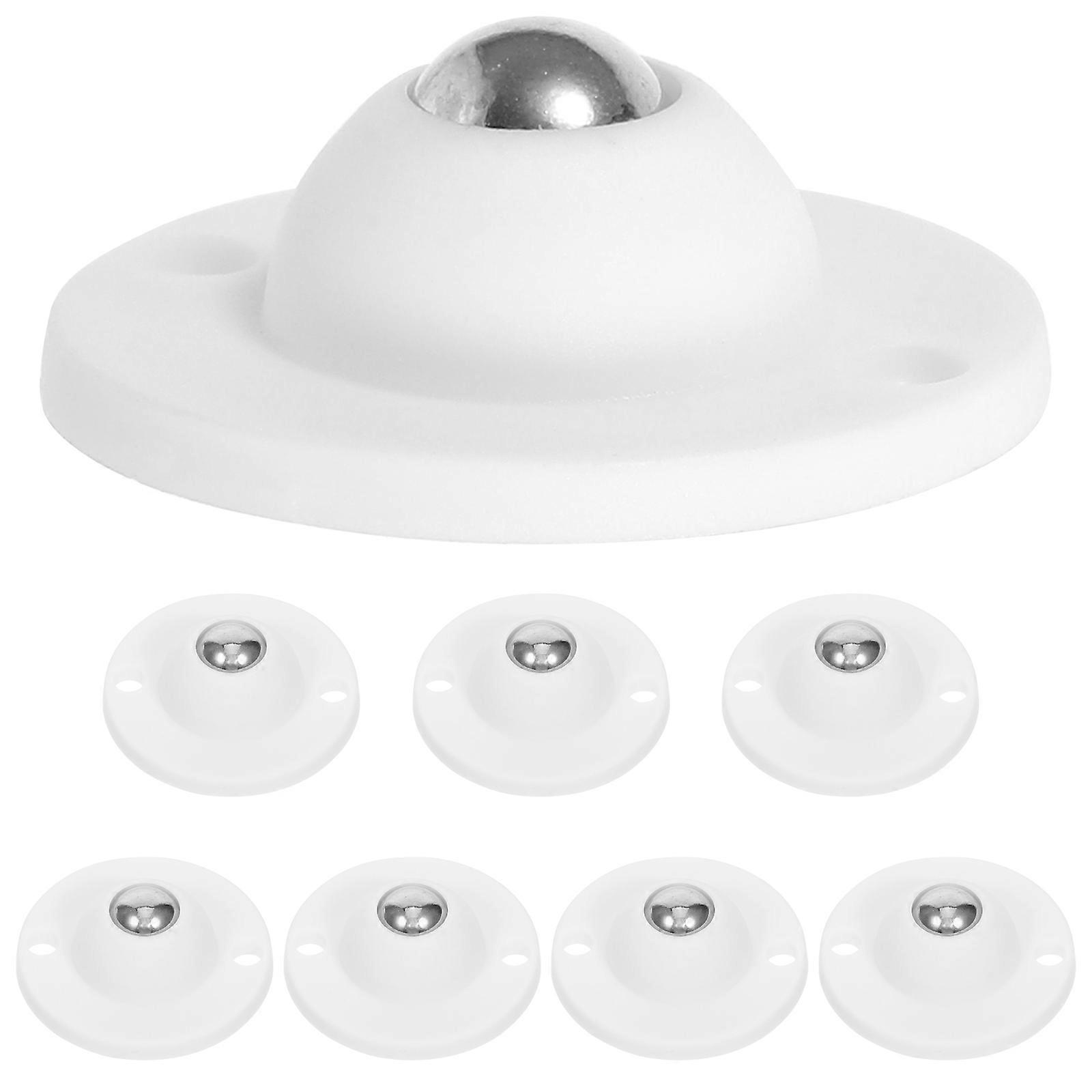 Castor Wheels Adhesive Replacement 8Pcs For Out Storage Box And Furniture With Quiet Movement And Simple Design