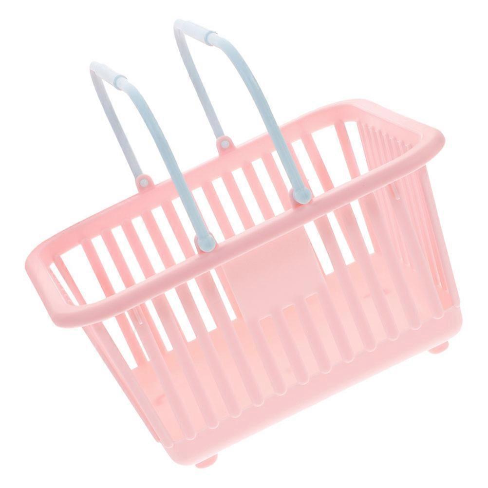 Compact Storage Basket with Handle – Versatile Mini Organizer for Home, Bathroom, Picnics, and Desk Accessories