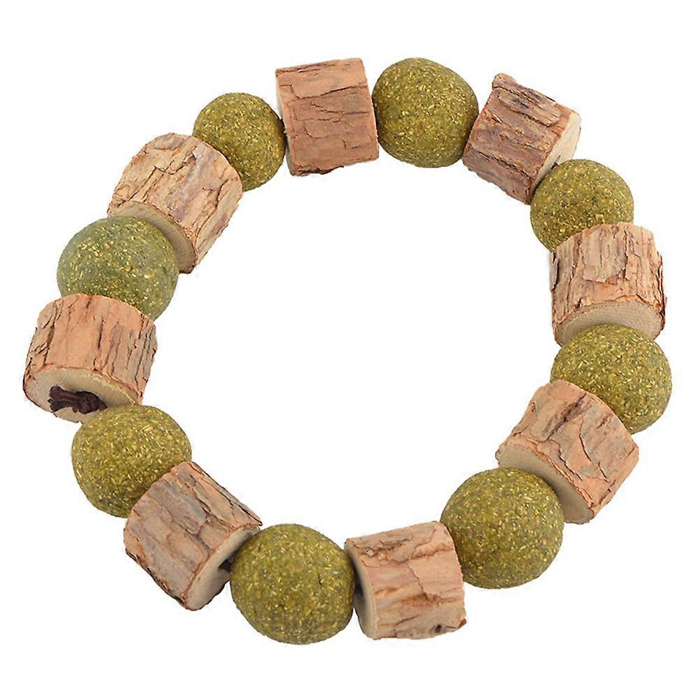 Catnip Necklace Catnip Toys for Pet Supplies Cleaning Teeth Molar Tools