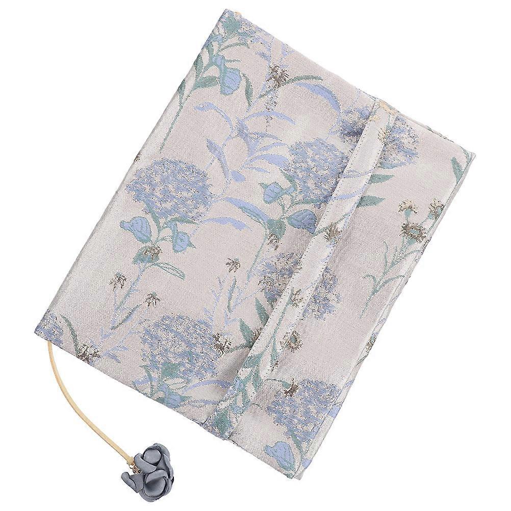 Handmade Adjustable Book Cover for Students, Protective Cloth Sleeve for Notebooks with Stylish Design