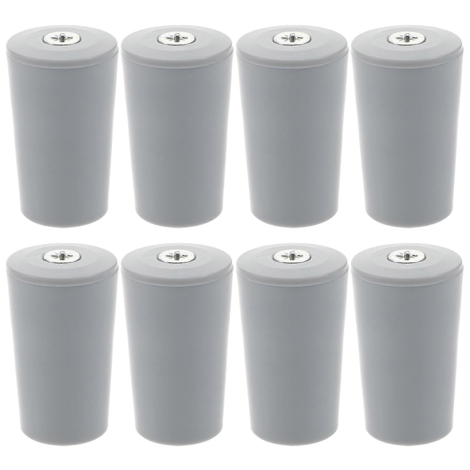 8pcs Plastic Roller Shutter Buffer Stops Easy Install Grey Stoppers for Shutter Protection Essential Home Furniture Fittings Replacement Parts