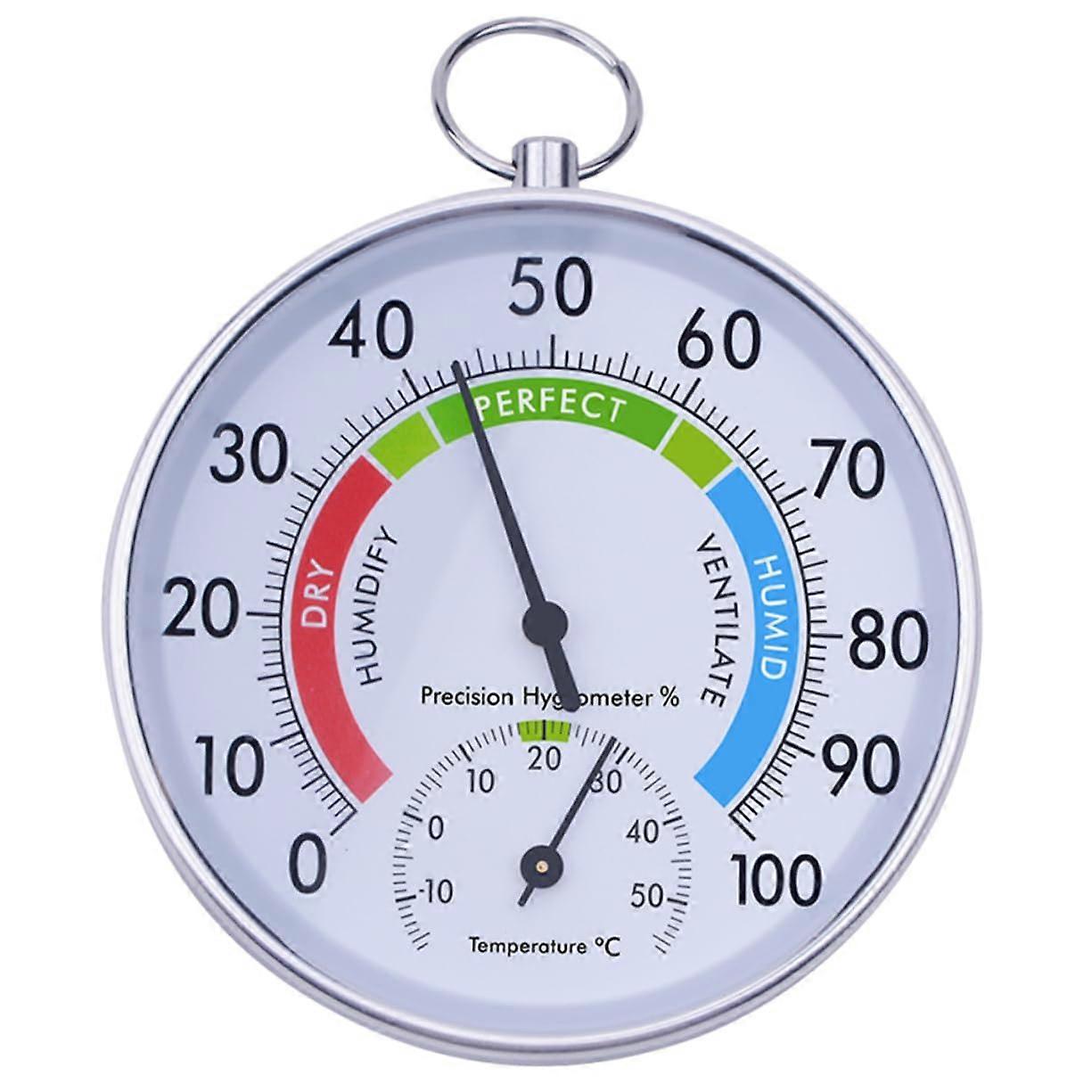 Hygrometer Thermometer Indoor Use Multifunctional Temperature And Humidity Meter With Precise Display HTA Model