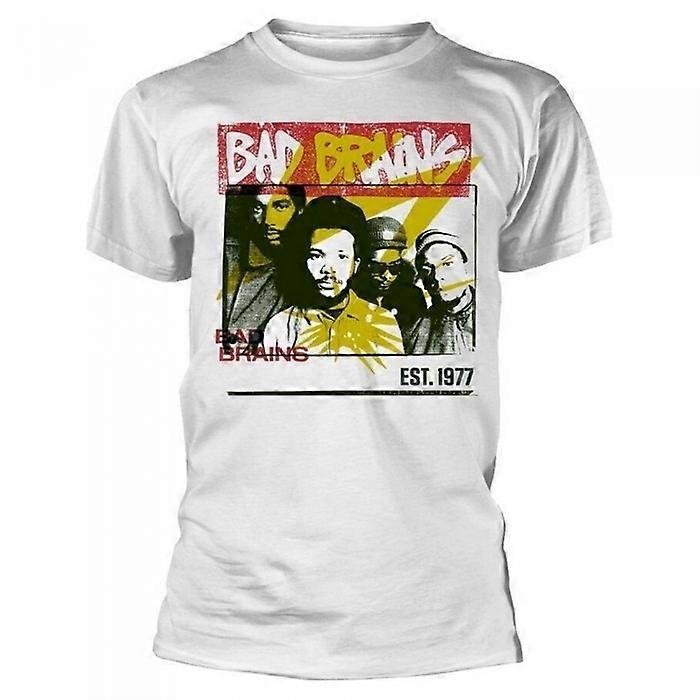 Bad Brains Unisex Adult Colour Block T-Shirt
