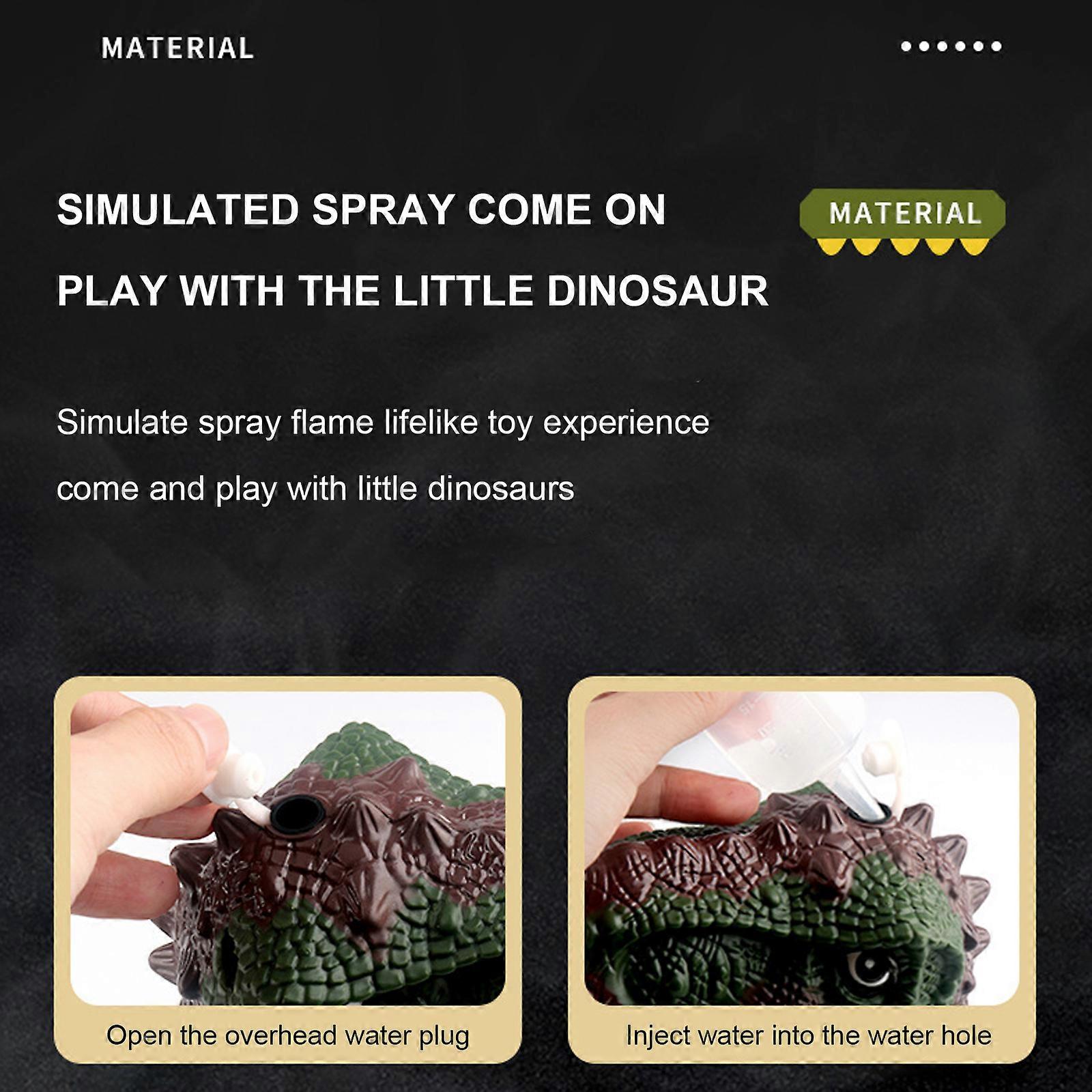 Universal Walking Spray Simulation Dinosaur Toy With Music Lights