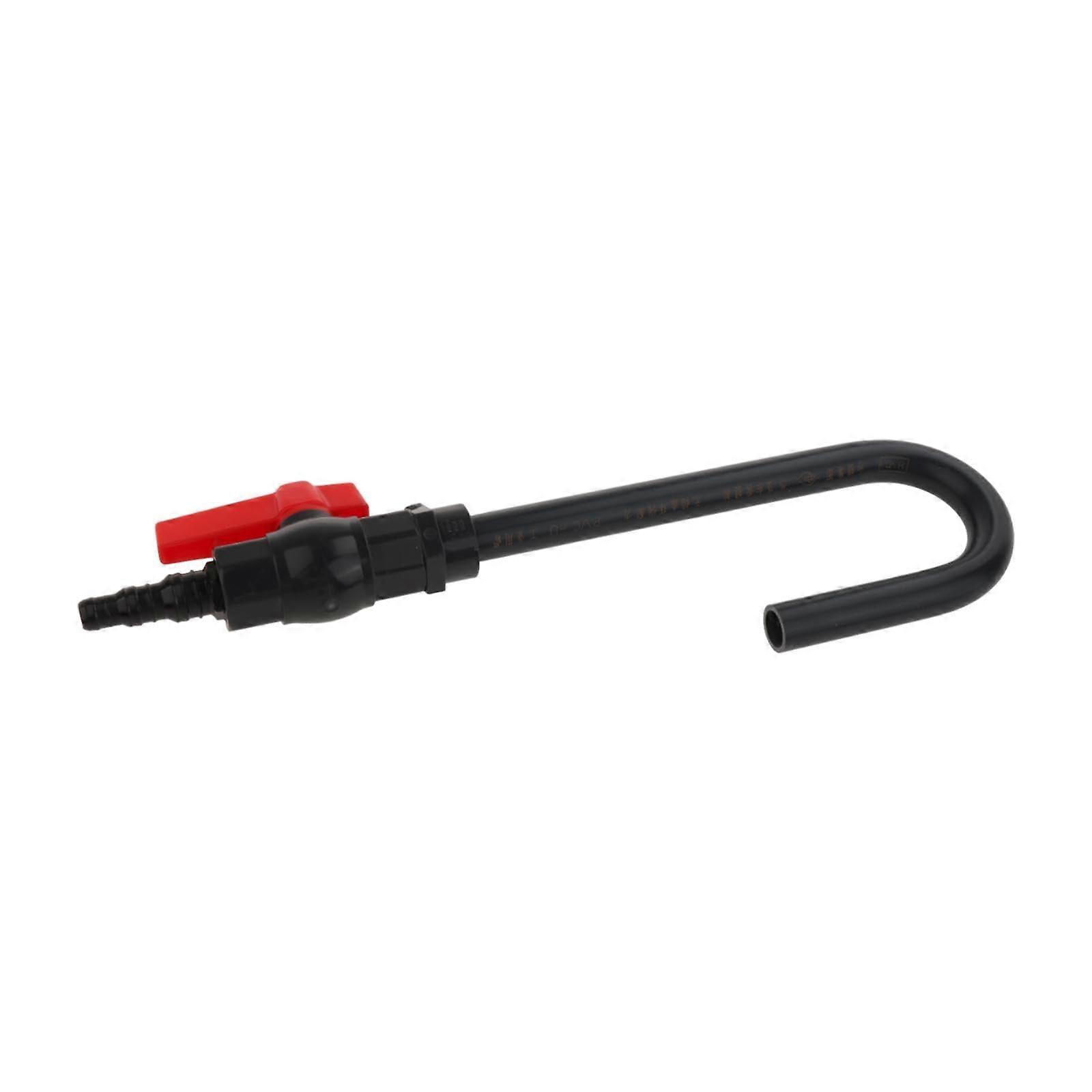 Aquarium Water Filling Pipe with Flow Switch, Wall Mounted, Fast Fish Water Filling