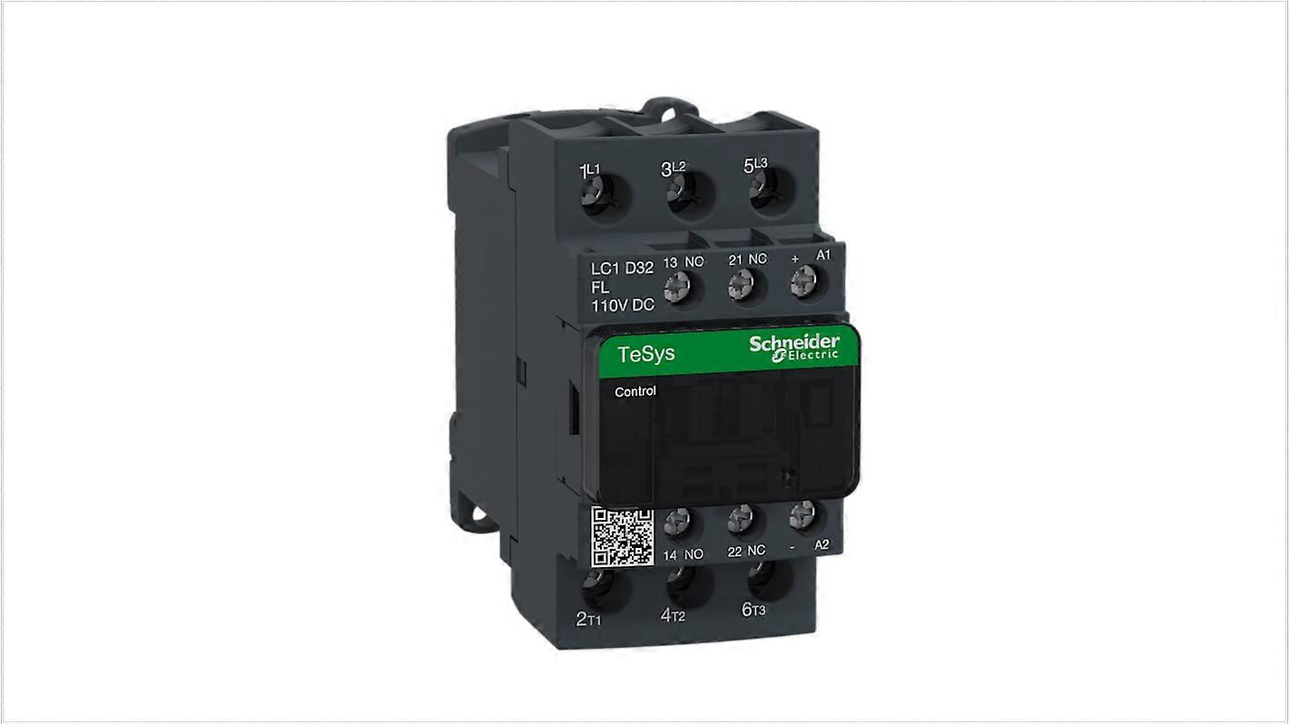 Schneider Contactor 32a 3-pole Tesys D Lc1d32fl