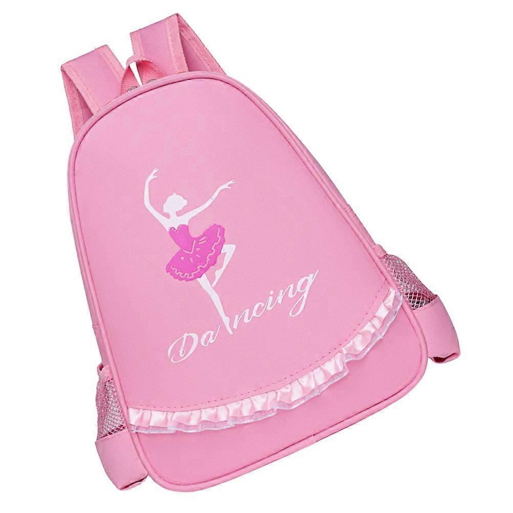 Ballet Bag Toddler Backpack Storage For Shopping Pink 1Pcs