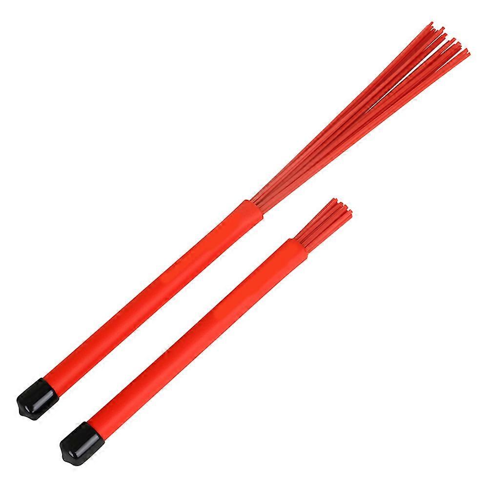 Professional Telescopic Drum Set Brush For Drum Kit Percussion Instruments 1 Pair