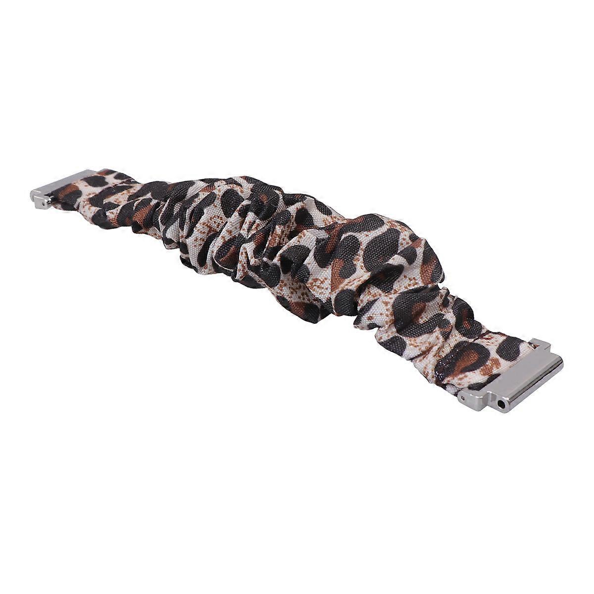 Printed Watch Wristband Cloth Band for Watch Use 1Pcs Leopard Style Headband