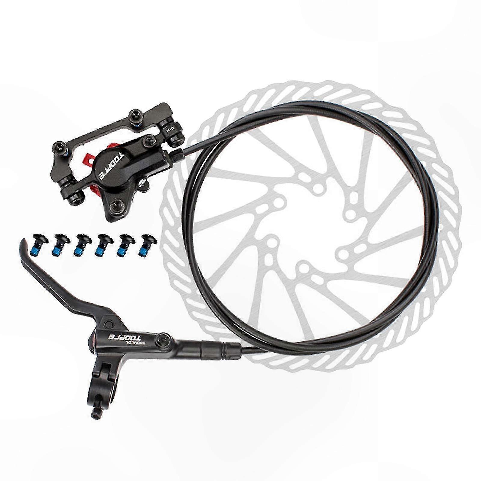 High-Performance Hydraulic Disc Brake System for Bicycles with Floating Rotors