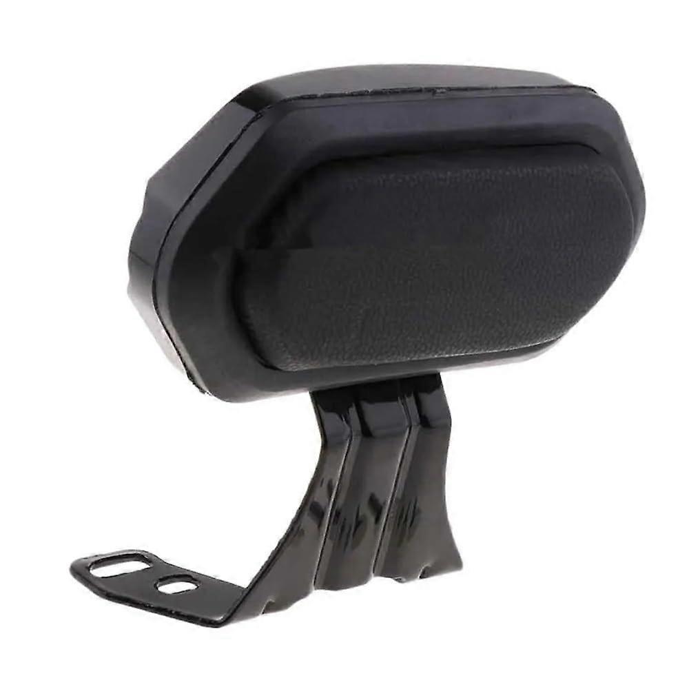 Luggage Rack Backrest Black Removable Backrest Passenger Luggage Rack Universal Motorcycle Vehicle Rear Passenger Backrest Cushion Pad