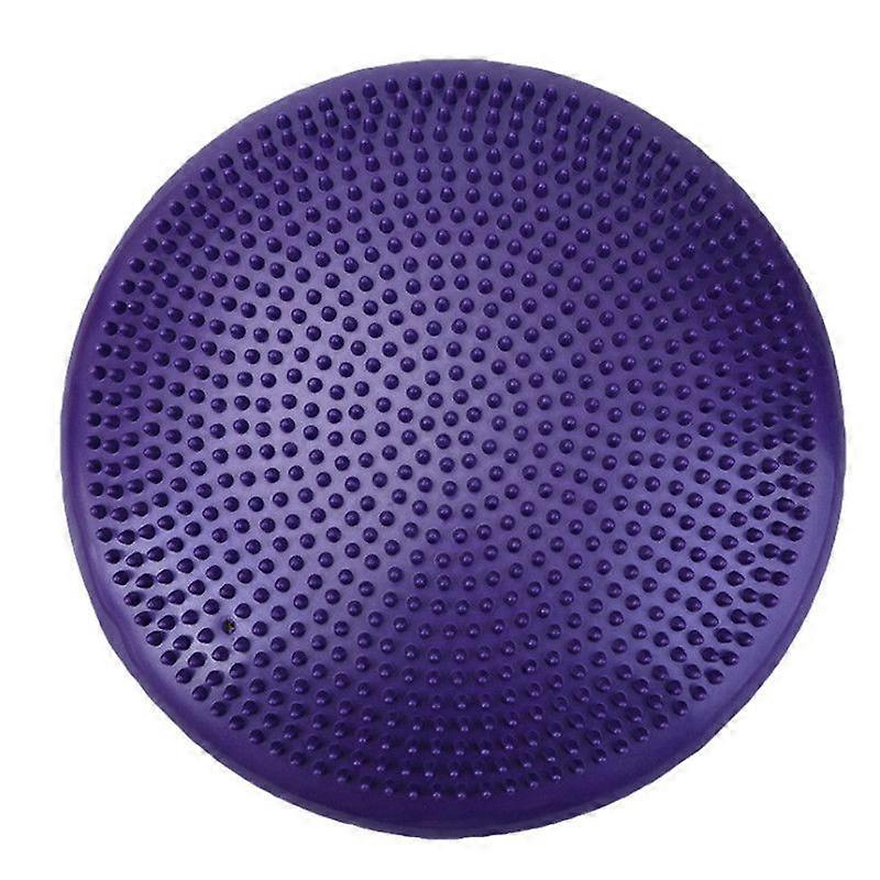 Purple Balance Cushion - Inflatable Stability Trainer