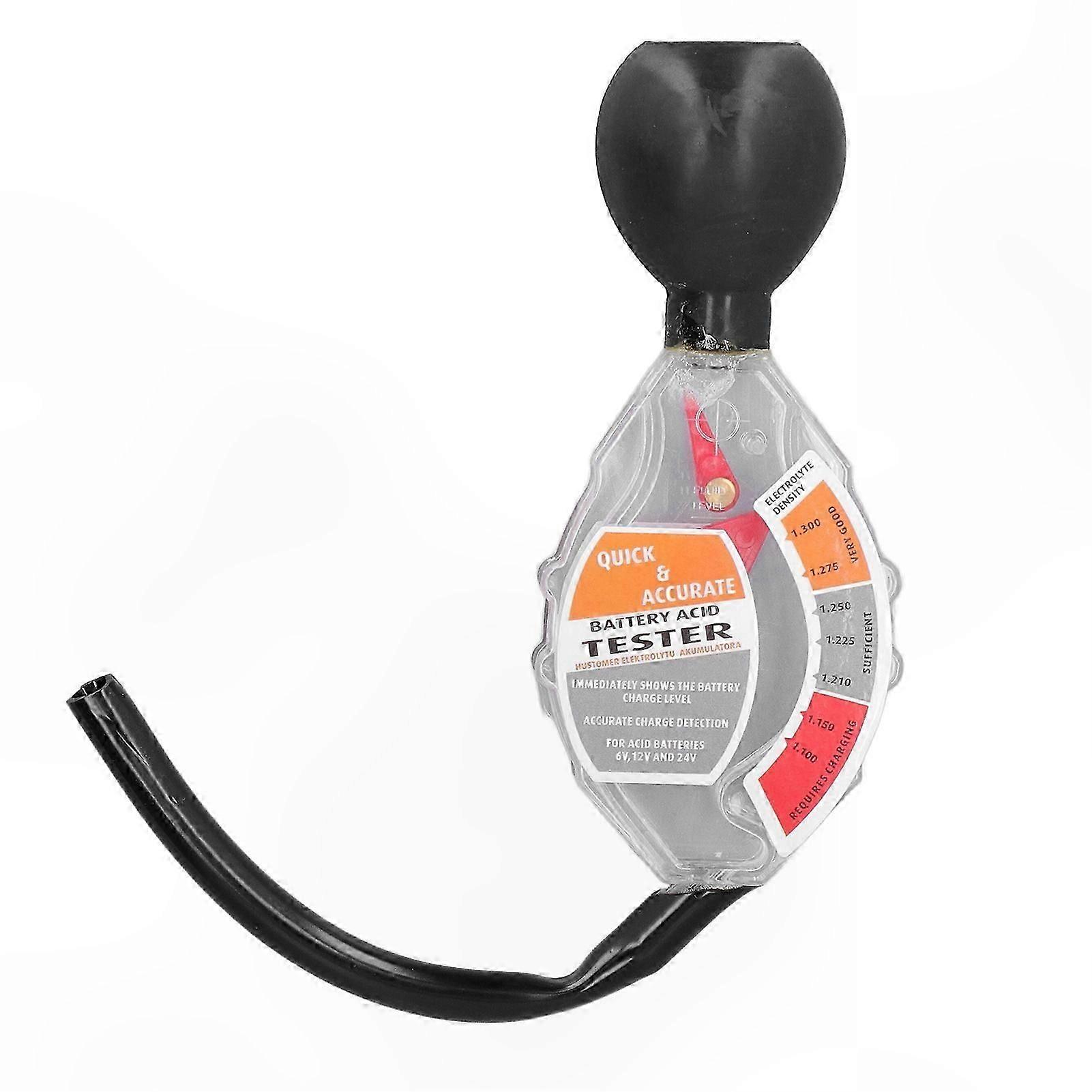 Universal Battery Hydrometer for Car Maintenance - Accurate Gravity Tester Tool in Durable ABS Material for Quick Professional Use