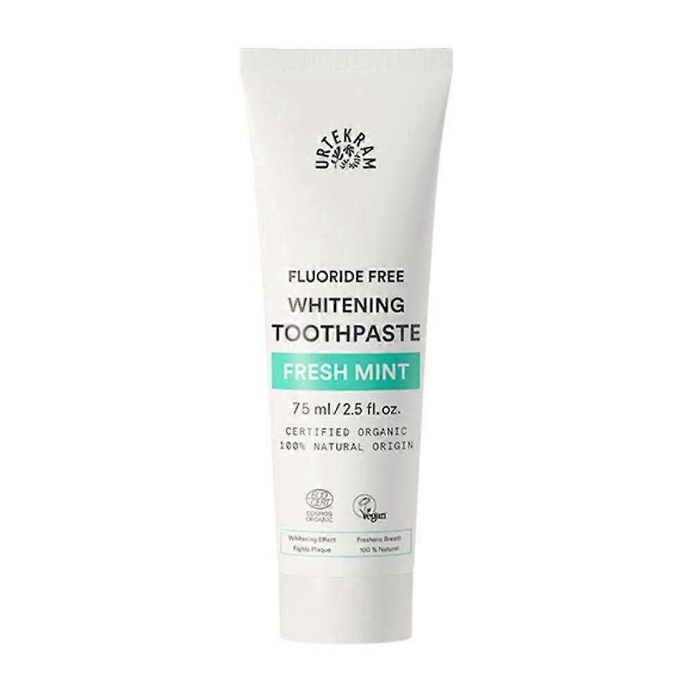 Urtekram Whitening Toothpaste Fresh Mint 75ml - 3 Pack