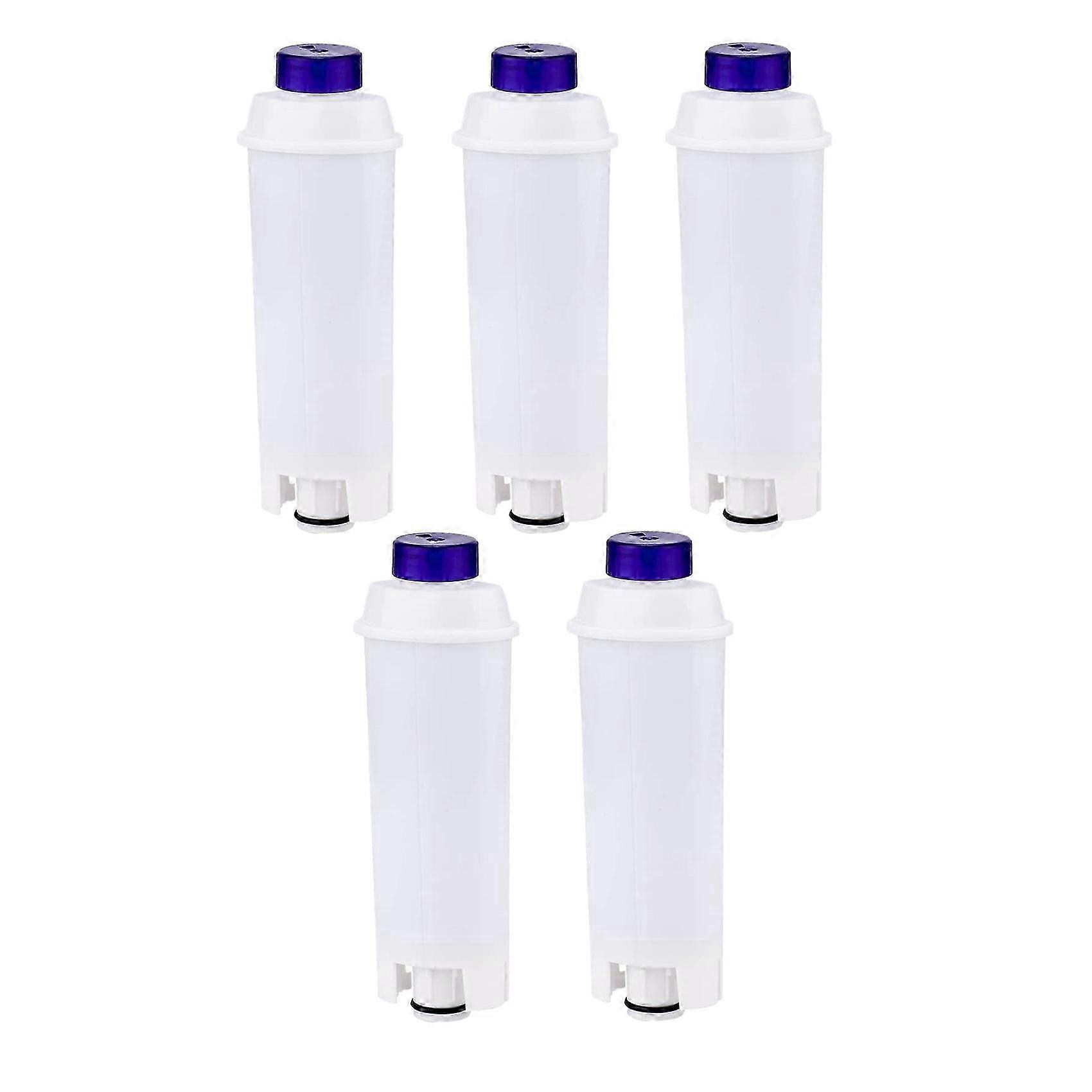 5 Pcs Coffee Machine Replacement Water Filter for Delonghi DLS C002 ECAM Esam ETAM BCO EC680 EC800 Filter Cartridge