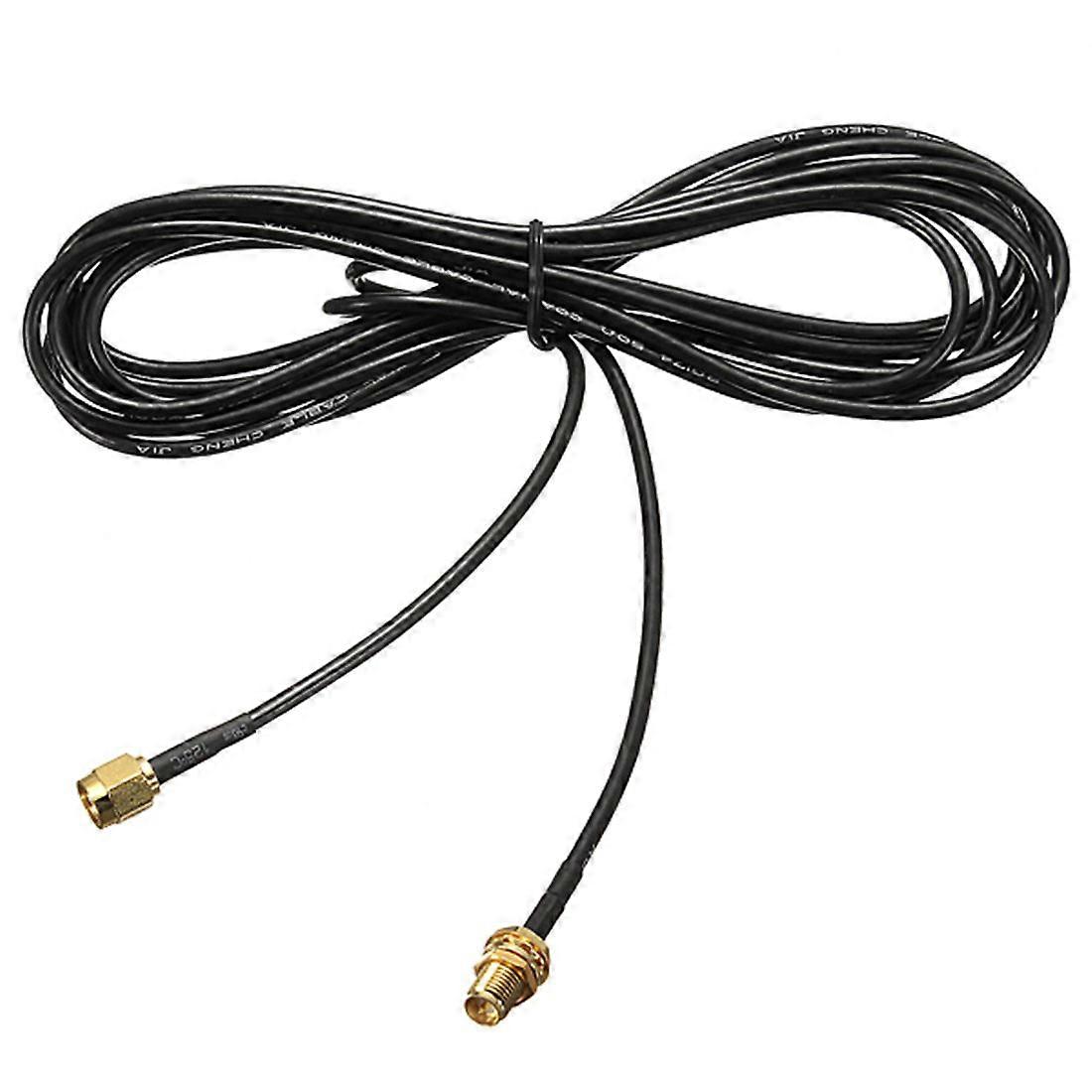 RPSMA Antenna Extension Cable For WiFi Router, Female Connectors, Flexible Coax, Compatible With RPSMA Antennas