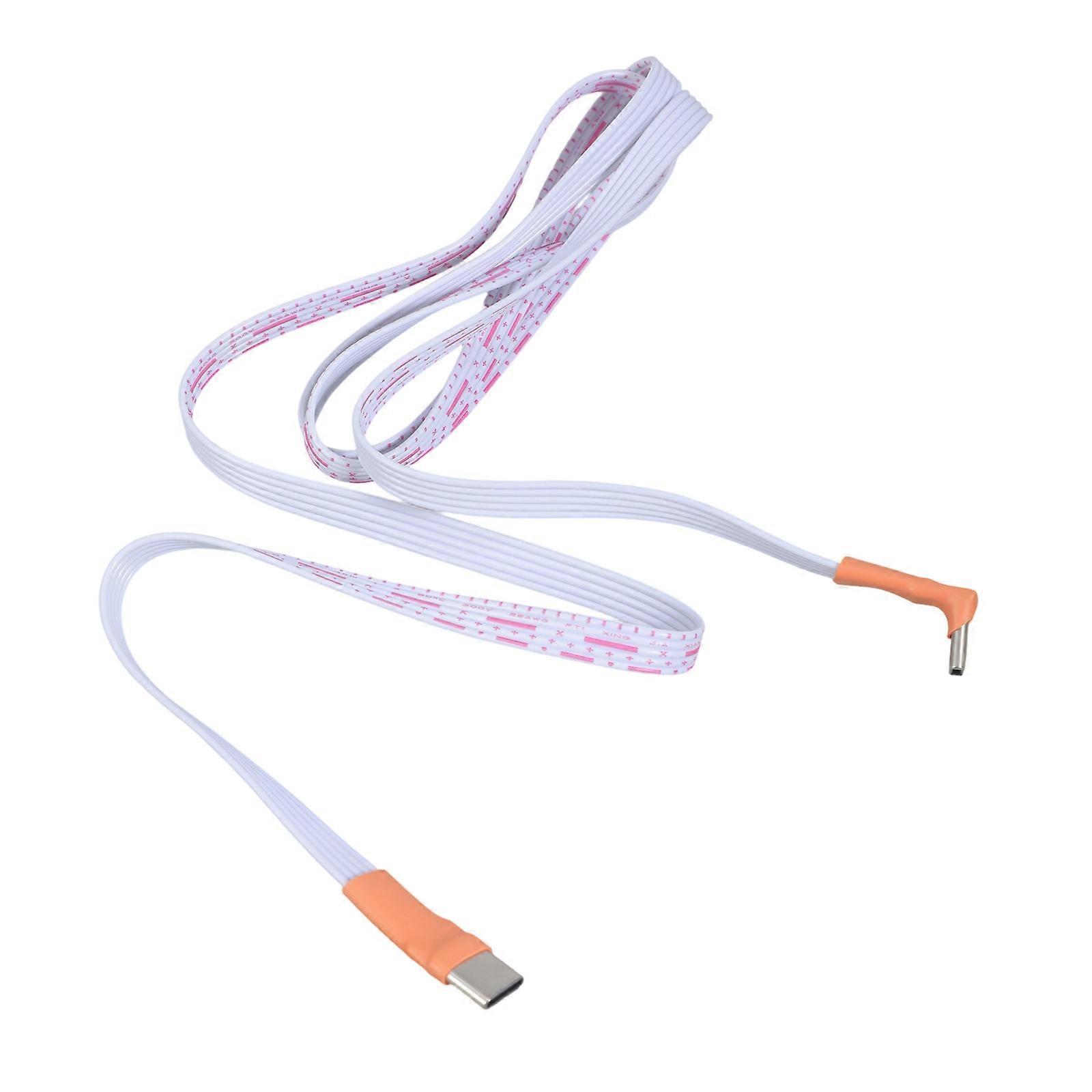 USB Type C 90 Degree Angled Flat Flexible Cable 10W Fast Charging 1.5mm Thin Design for Drones Smartphones Gaming Consoles Multicolor