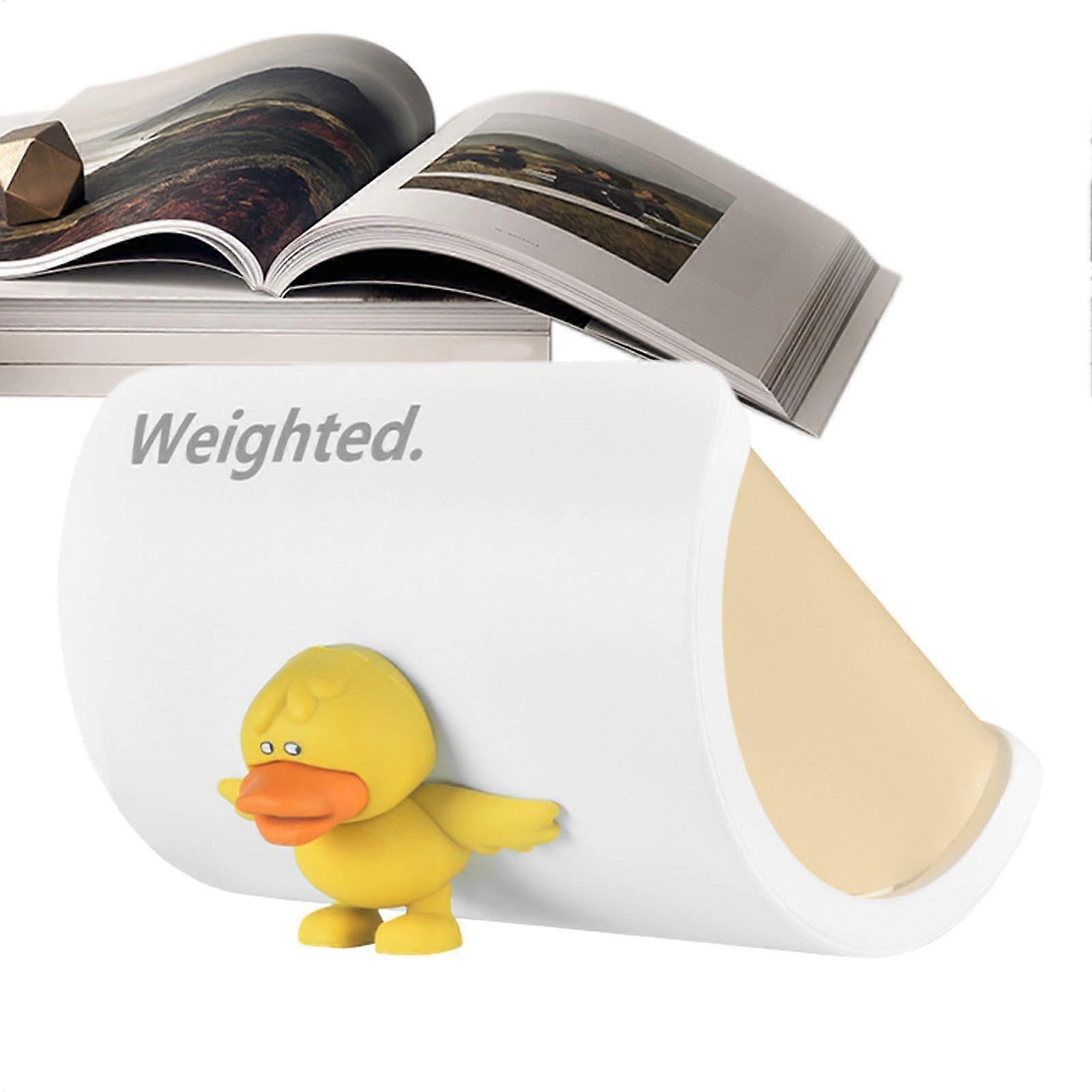 Duck Night Light USB Charging Cartoon Duck Lamp, 1200mAh, Weighted LED Bedside Table Lamp With Gentle Glow