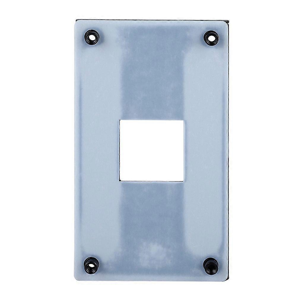CPU Heatsink Bracket Backplane Backplate Iron Plate for Intel AMd AM2/3/2+/3+ Black
