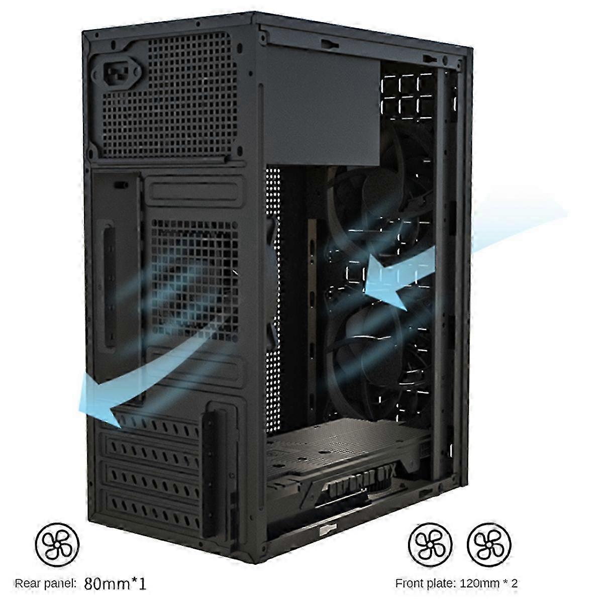 MINI Computer Case M-ATX/ ITX Computer PC USB2.0 Chassis