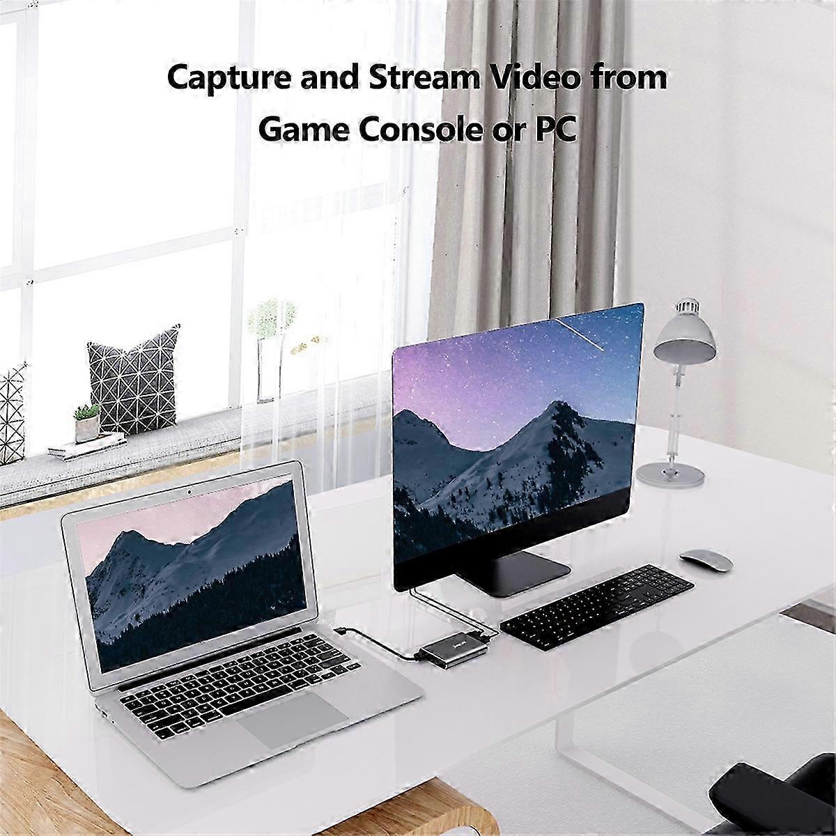 -Compatible Video Capture Grabber Card 4K 60Hz Plate