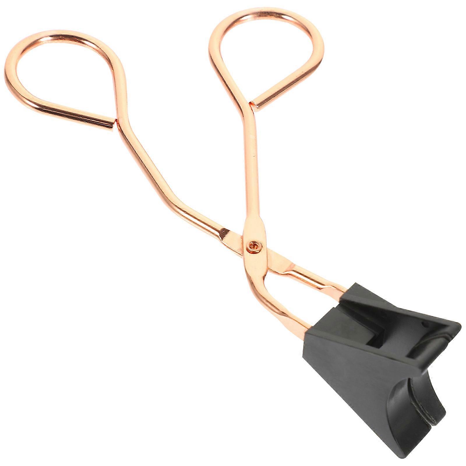 Golden Soft Magnet Eyelash Curler Tool Set for Makeup with Stainless Steel Durability and Anti Skid